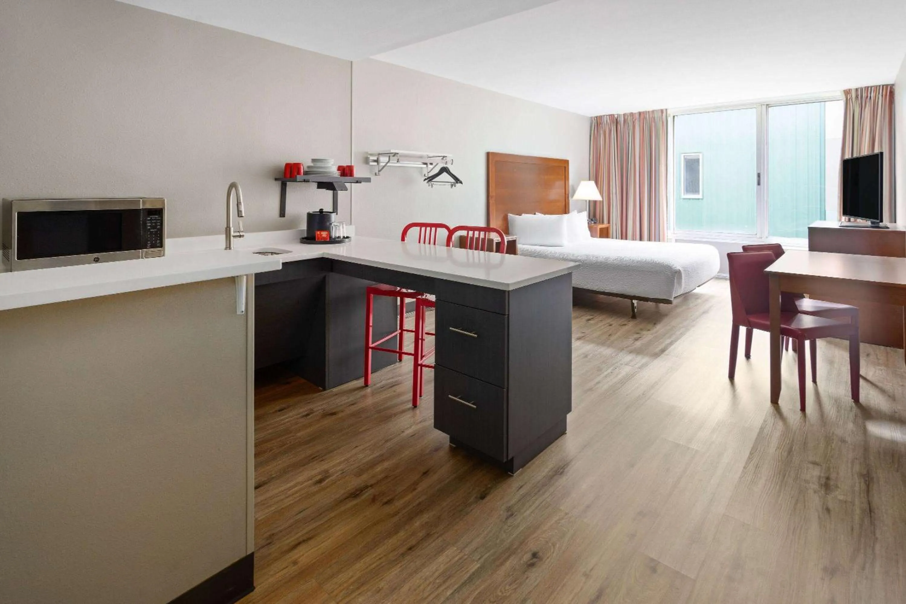 Photo of the whole room in Hawthorn Extended Stay by Wyndham Ellsworth Bar Harbor