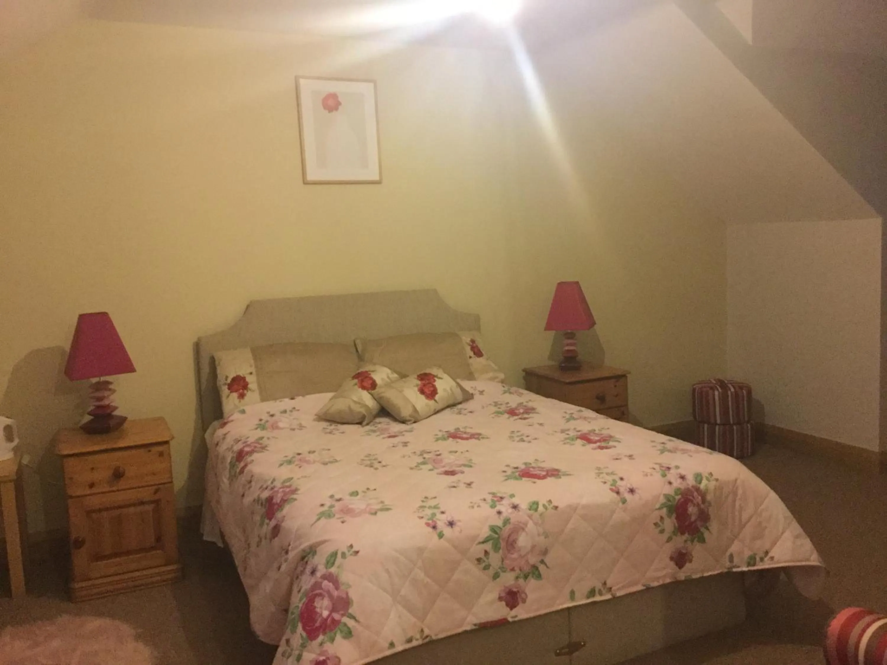 Bed in The Crossroads B&B