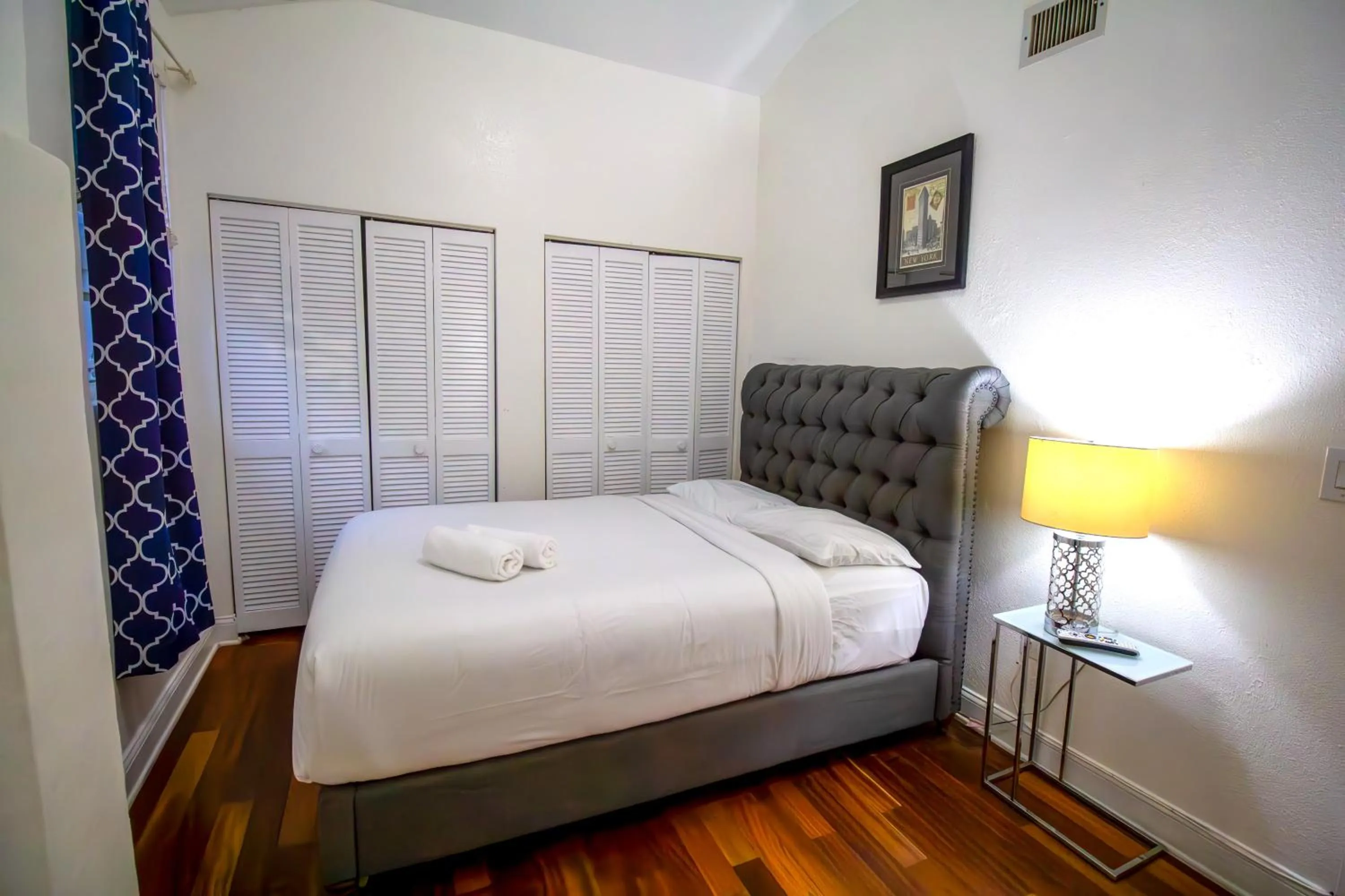 Bed in Hispaniola Apartments Part of the Oasis Casita Collection