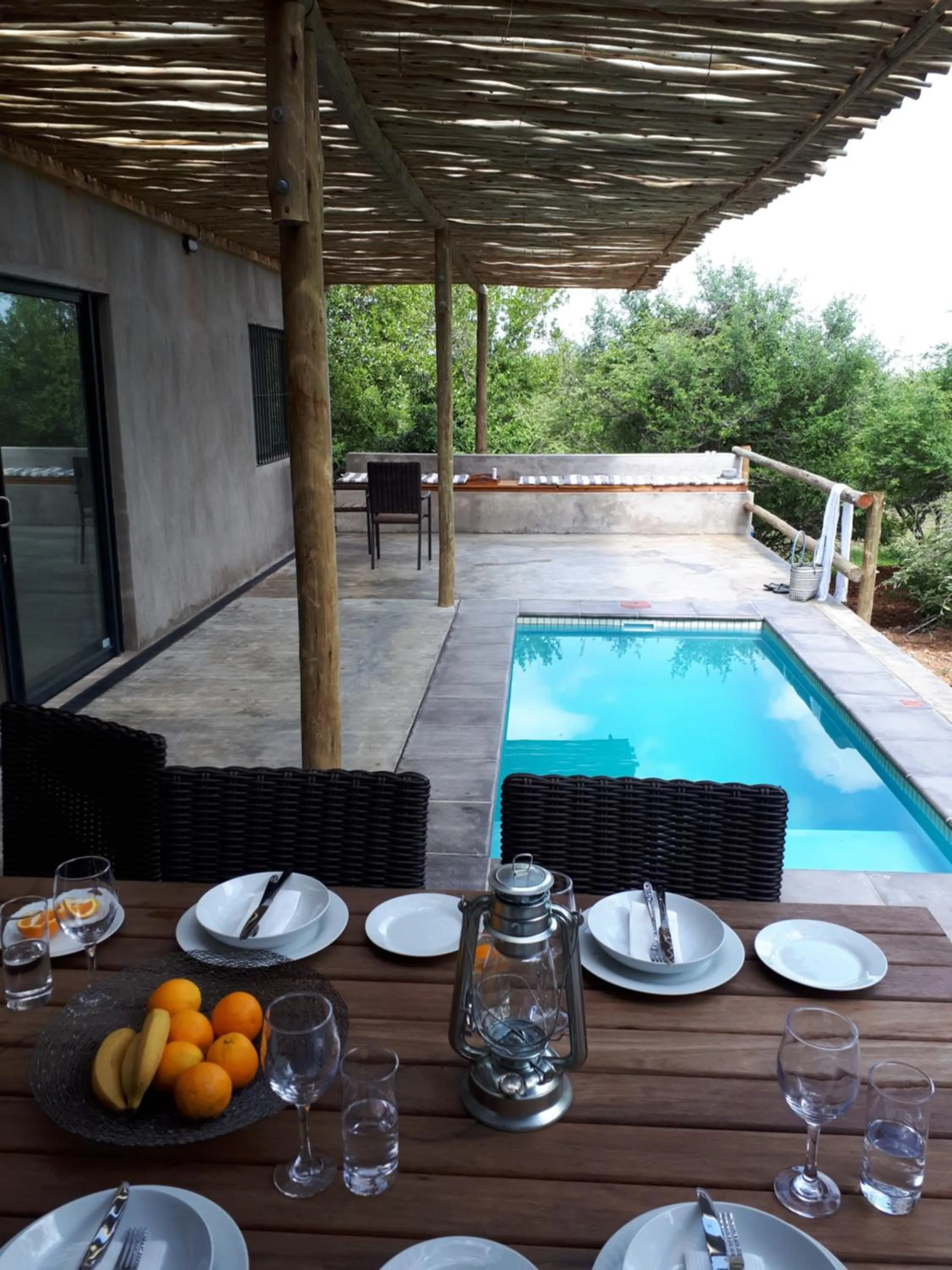 Swimming pool in Kruger Willows