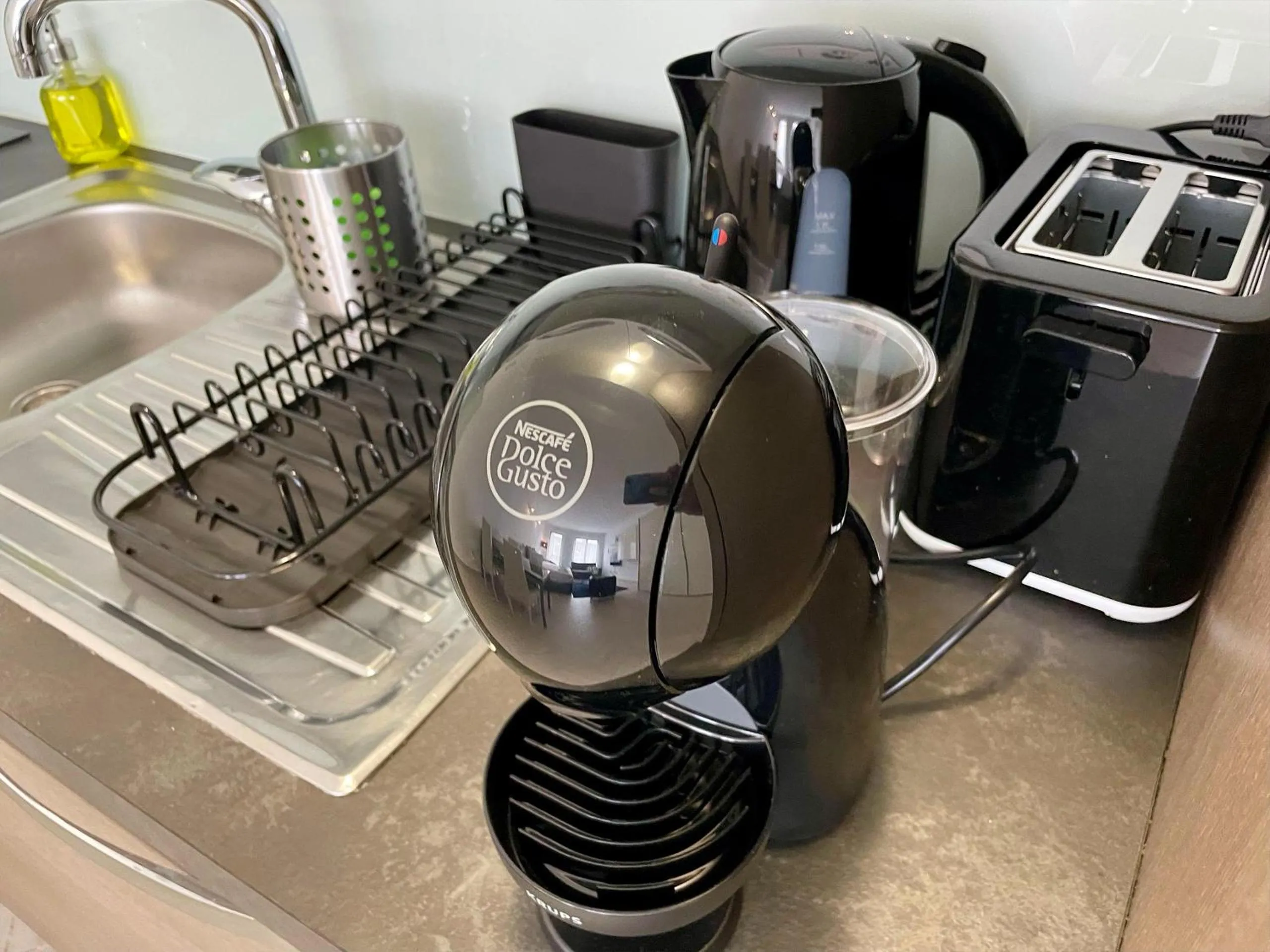 kitchen in Smart Hotel Budapest