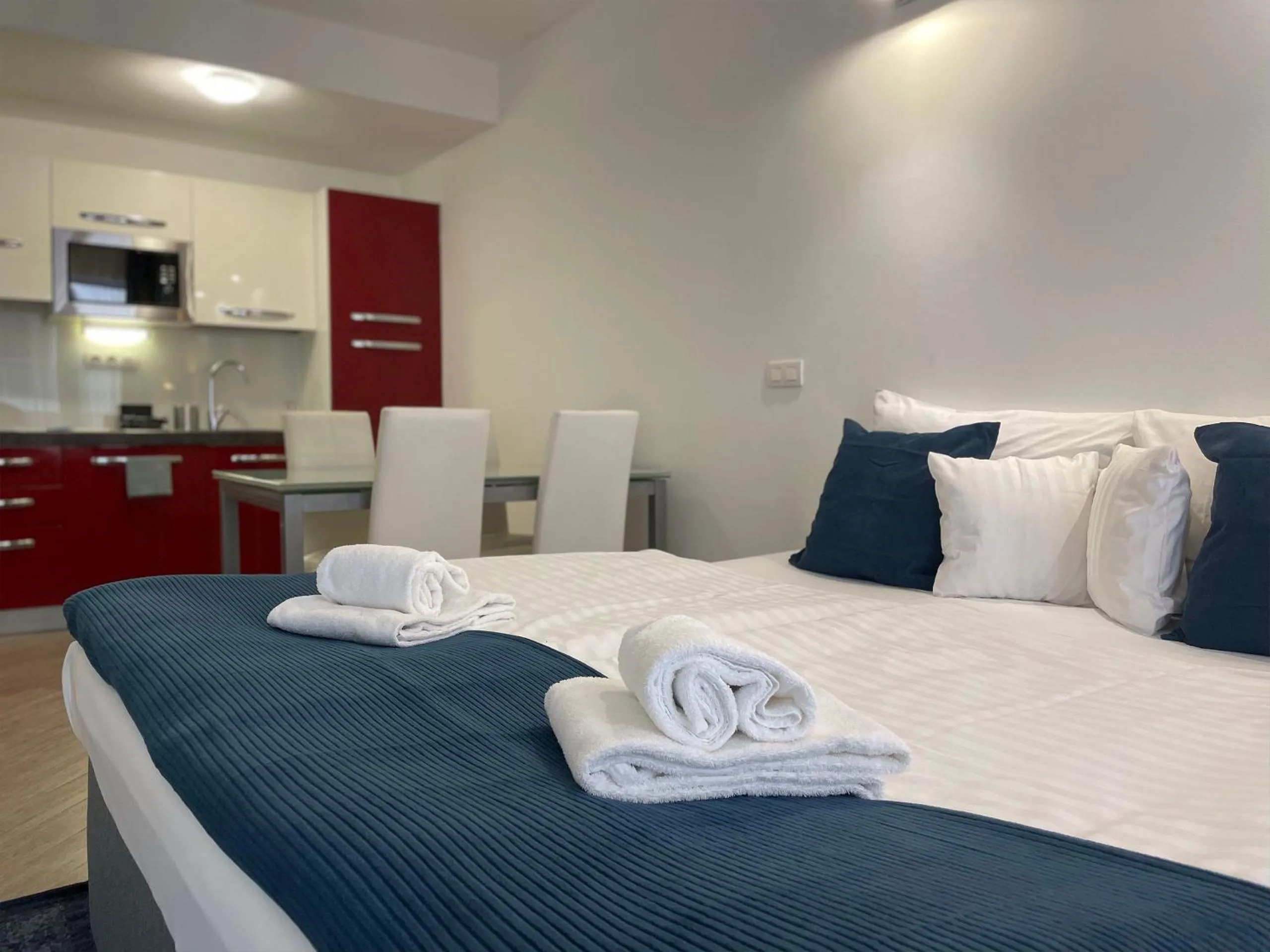 Bed in Smart Hotel Budapest