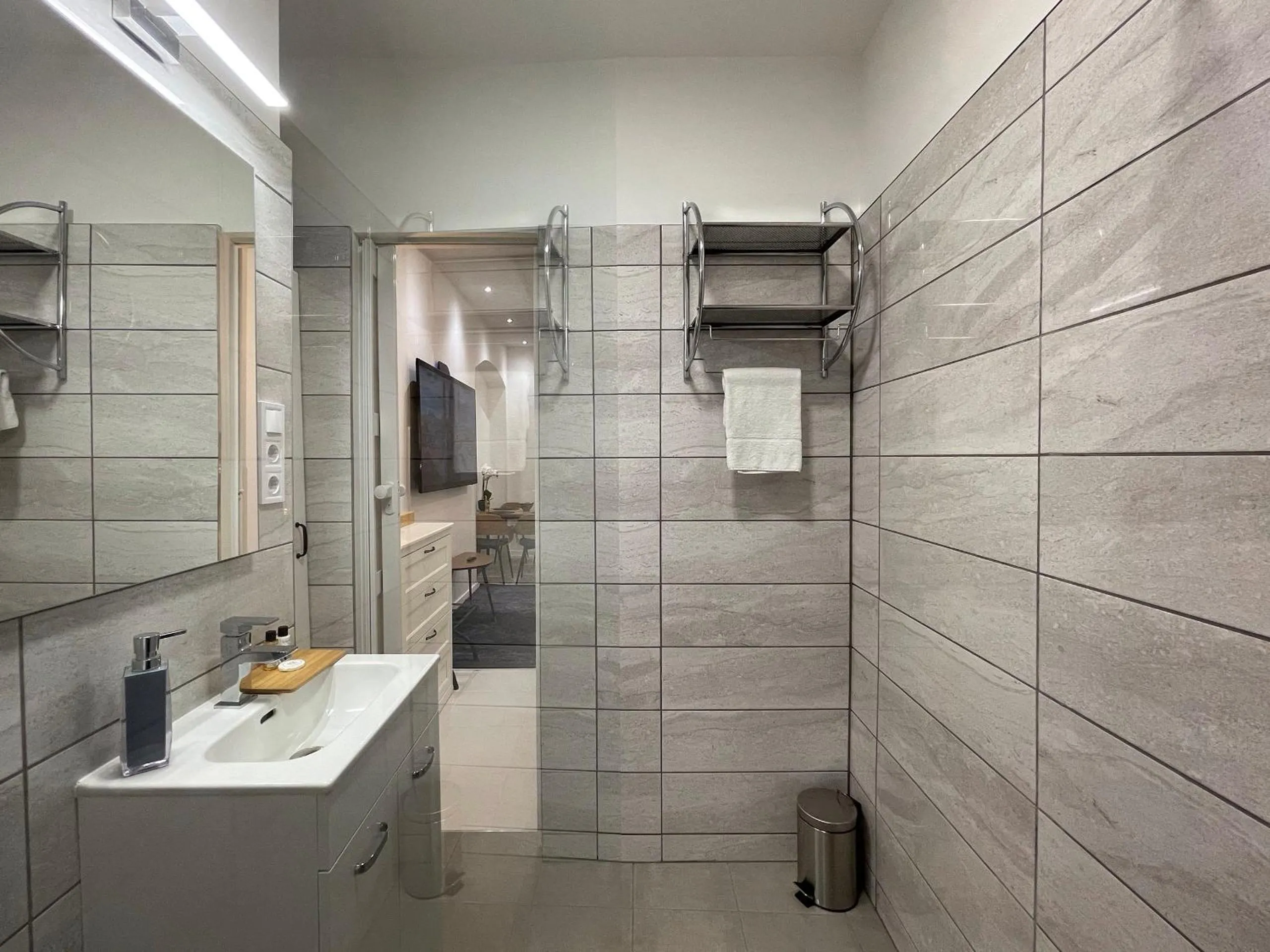 Bathroom in Smart Hotel Budapest