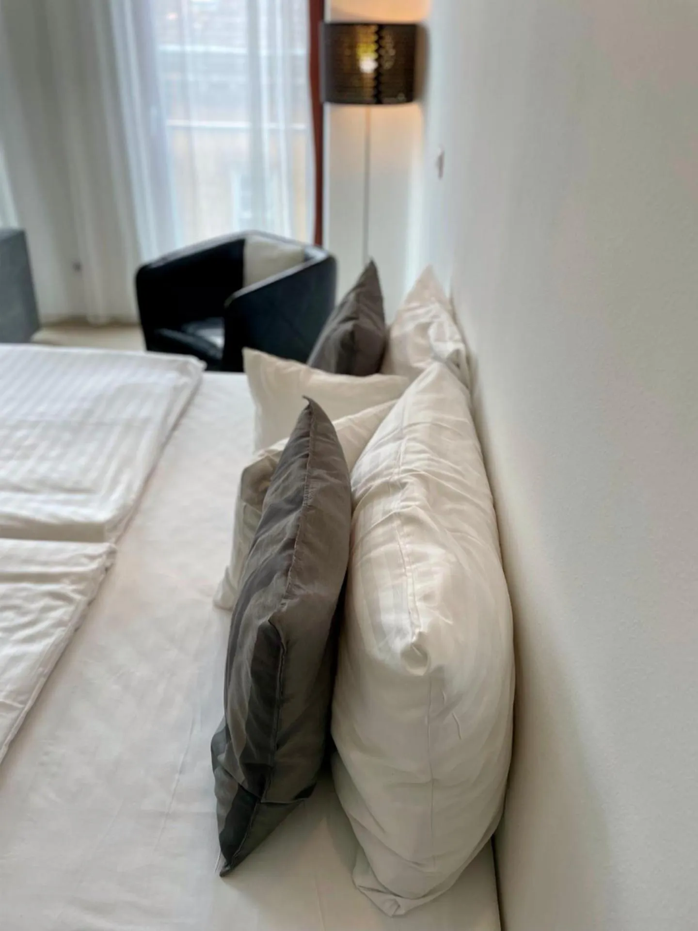 Bed in Smart Hotel Budapest