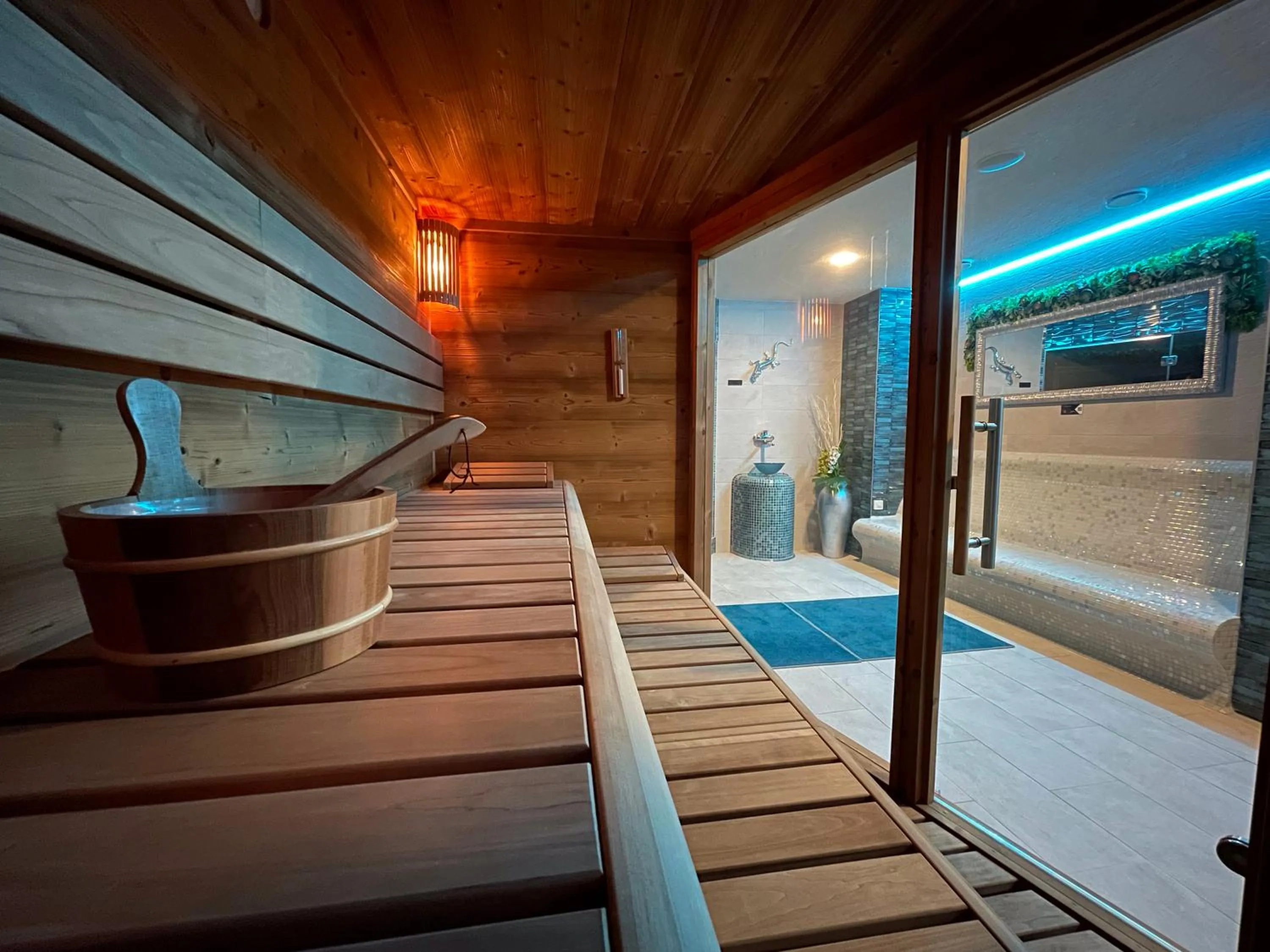 Sauna in Smart Hotel Budapest