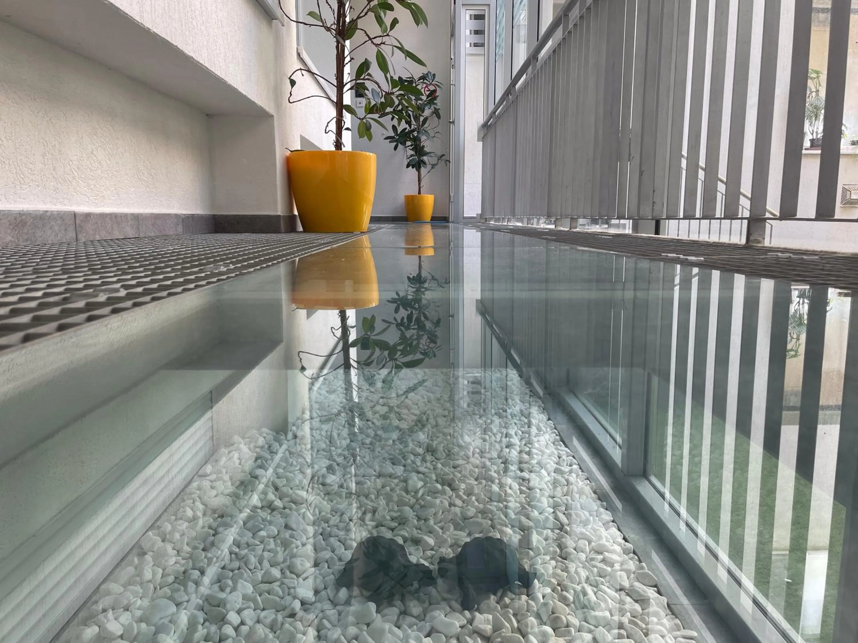 Inner courtyard view in Smart Hotel Budapest