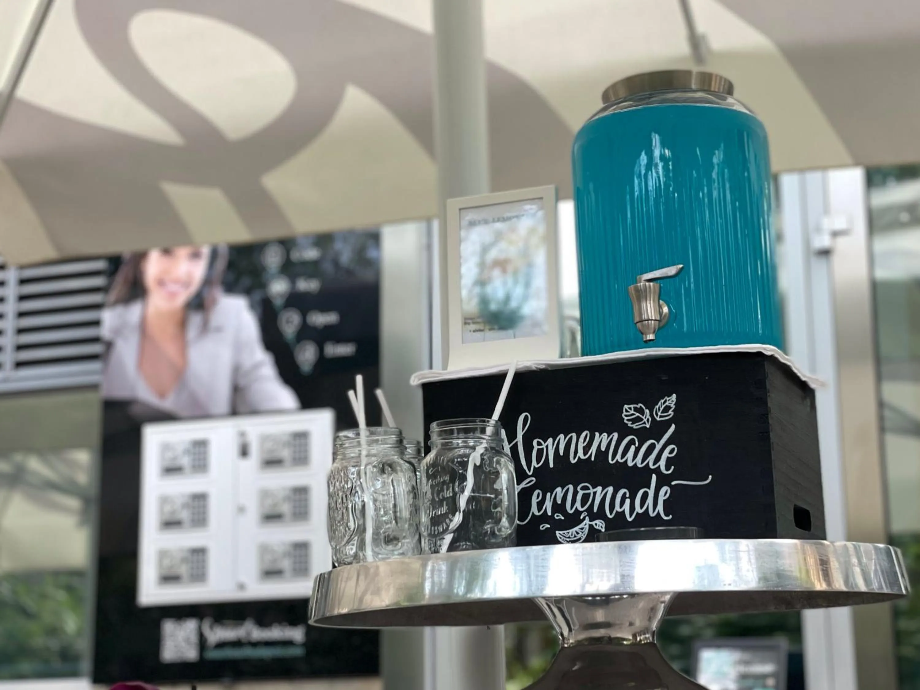 Patio in Smart Hotel Budapest