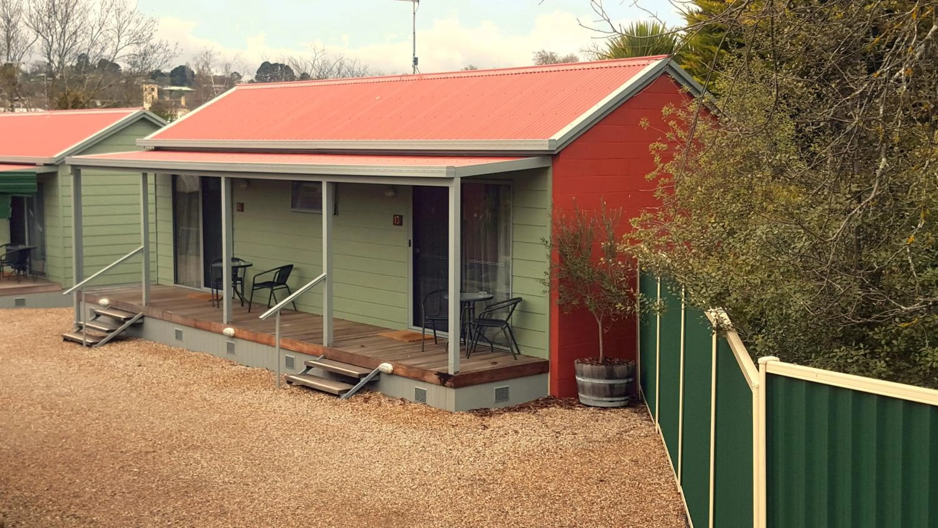 Seating area in Daylesford Motor Inn Vic Pty Ltd