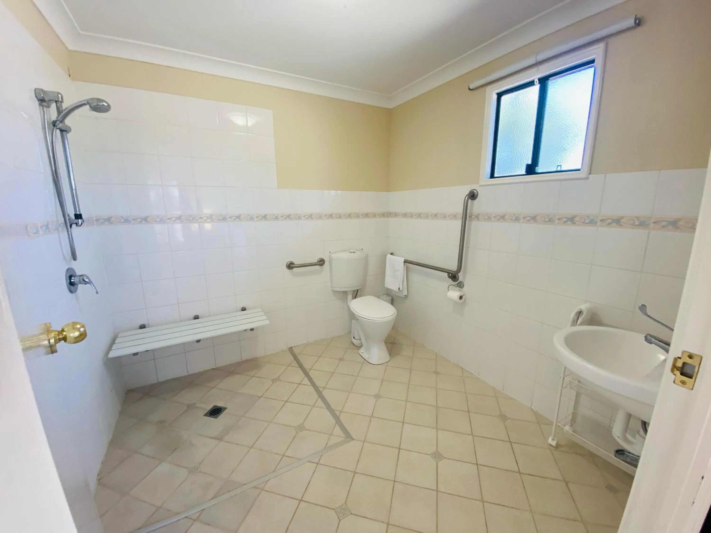 Shower in Settlers House York