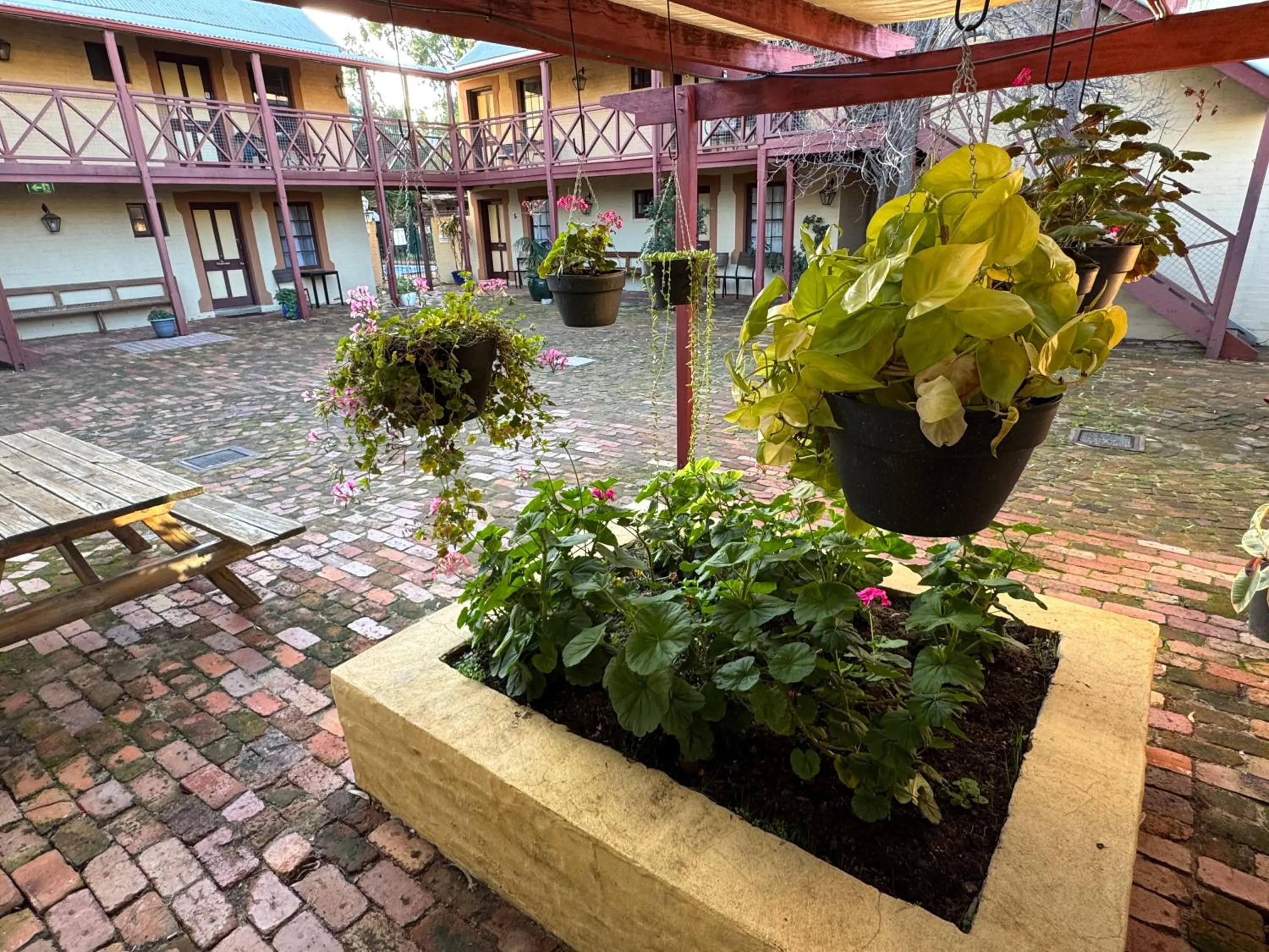 Garden in Settlers House York