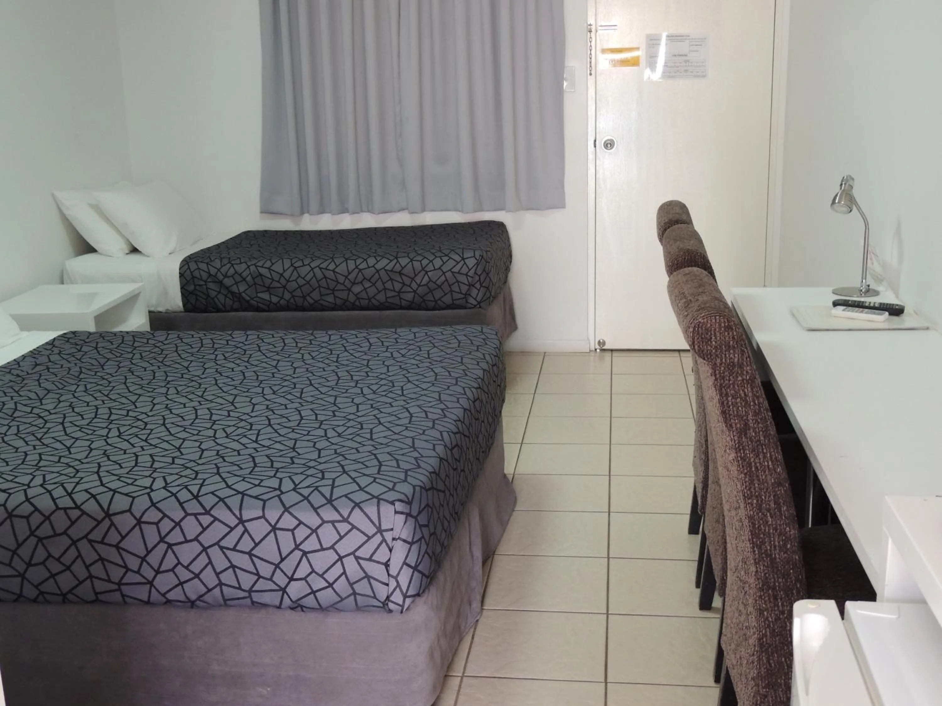 Bedroom, Bed in Park View Motel