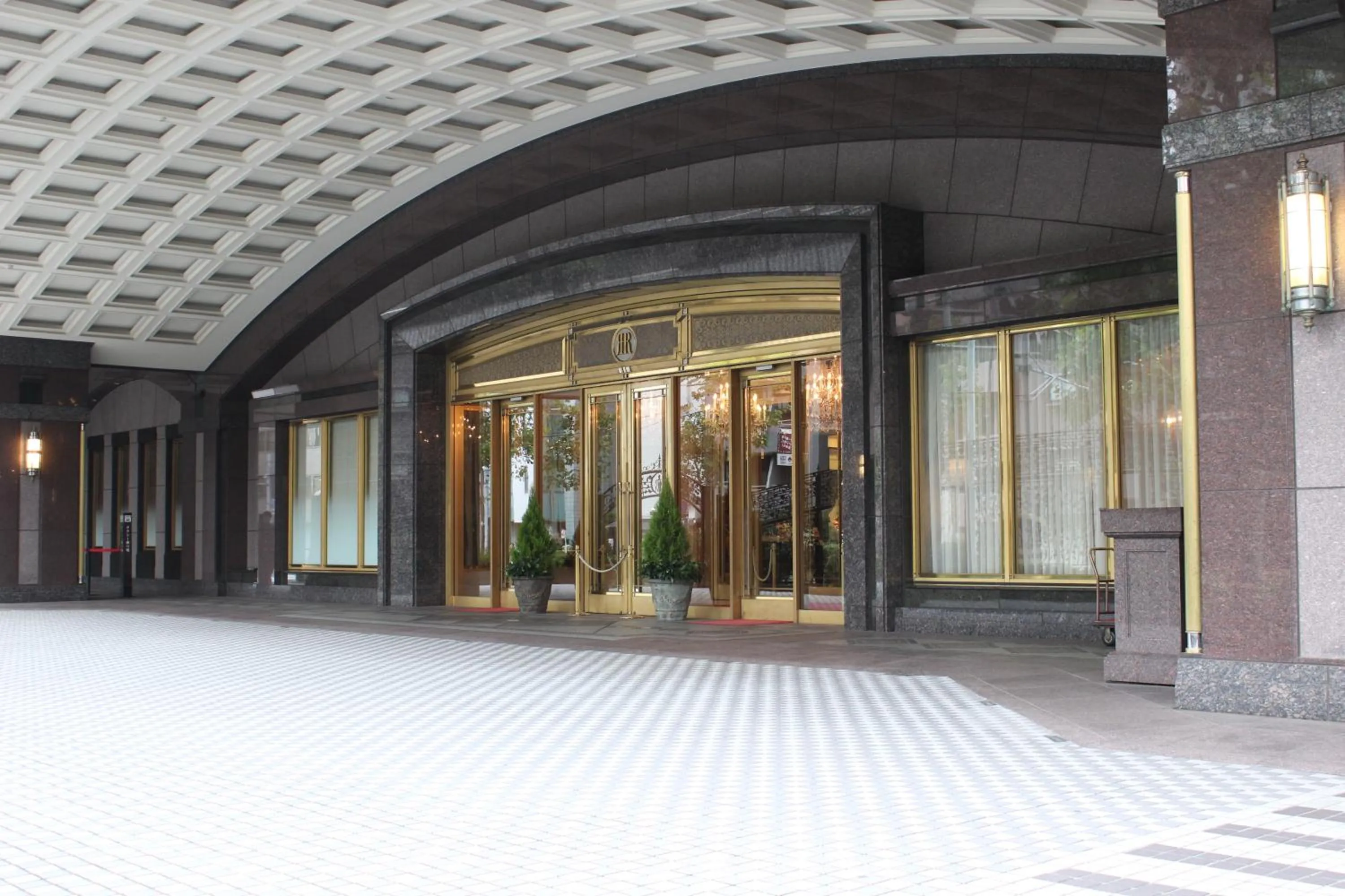 Facade/entrance in Rihga Royal Hotel Tokyo