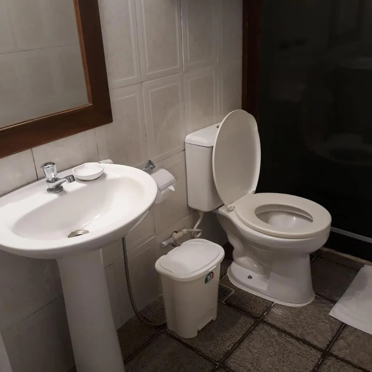 Bathroom in Pousada Vila do Sol