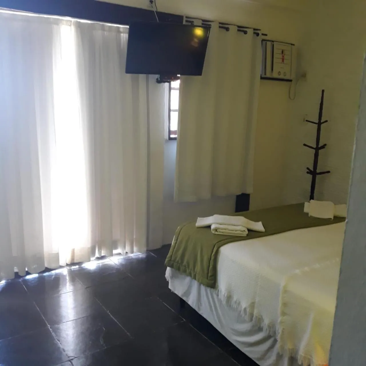 Bedroom, Bed in Pousada Vila do Sol