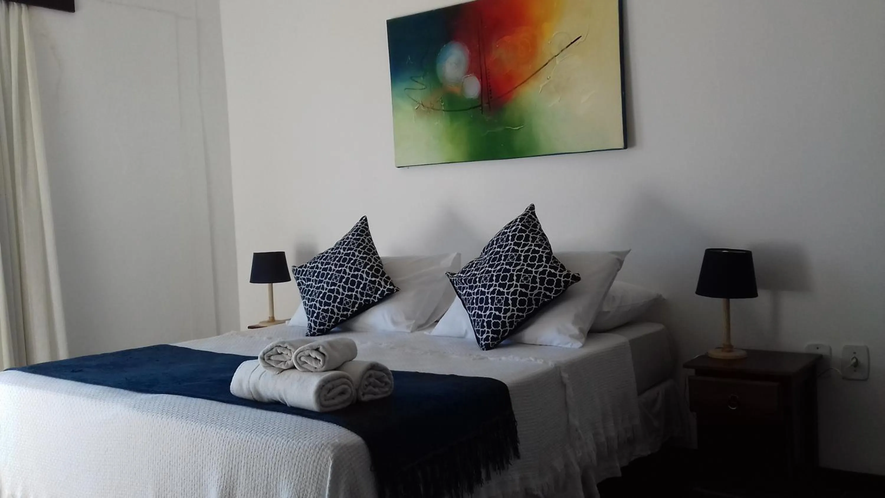 Bed in Pousada Vila do Sol