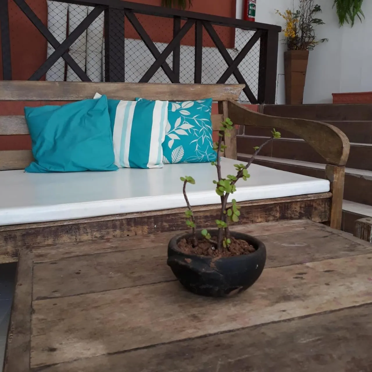 Living room in Pousada Vila do Sol