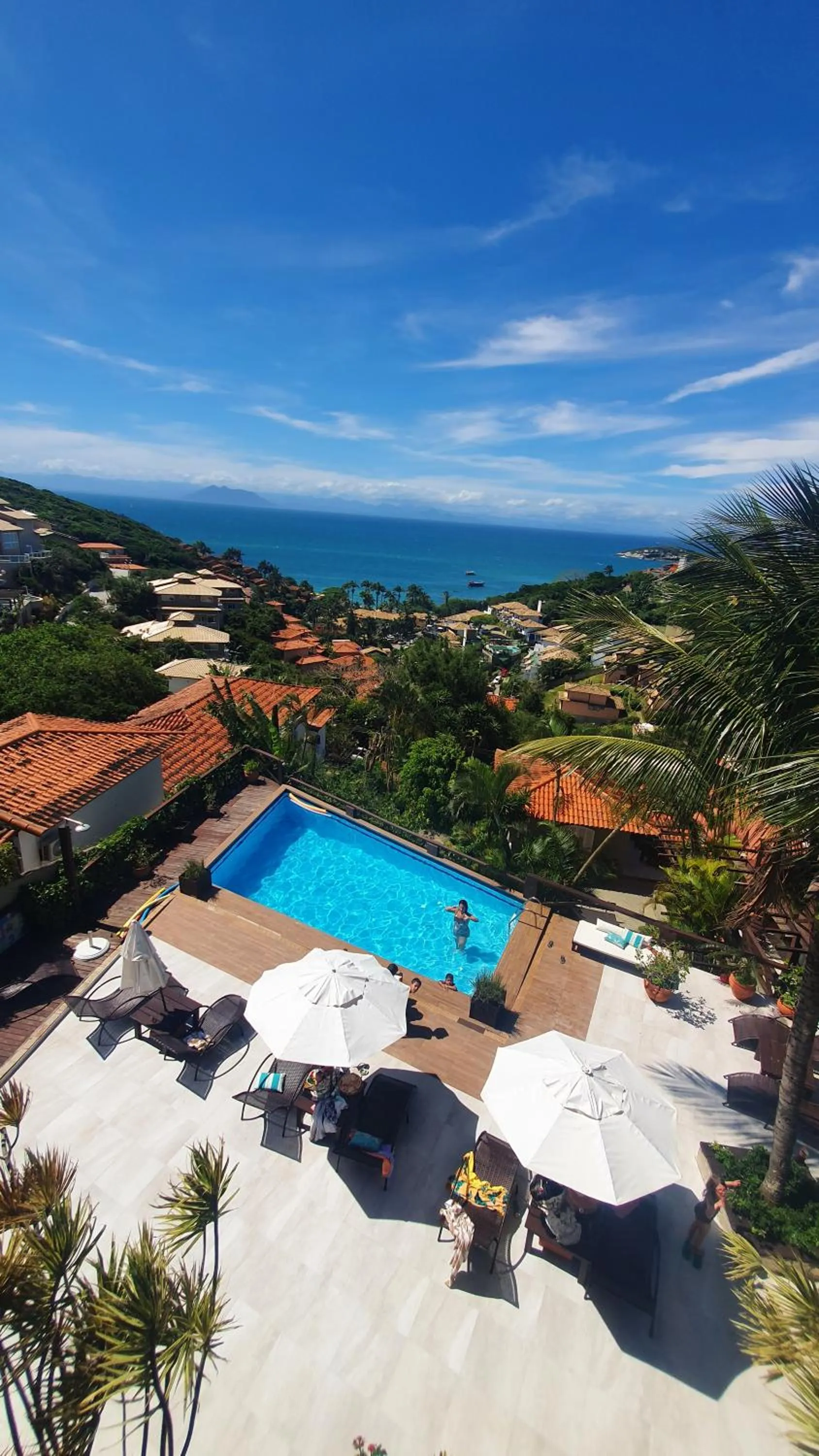 Natural landscape in Pousada Vila do Sol