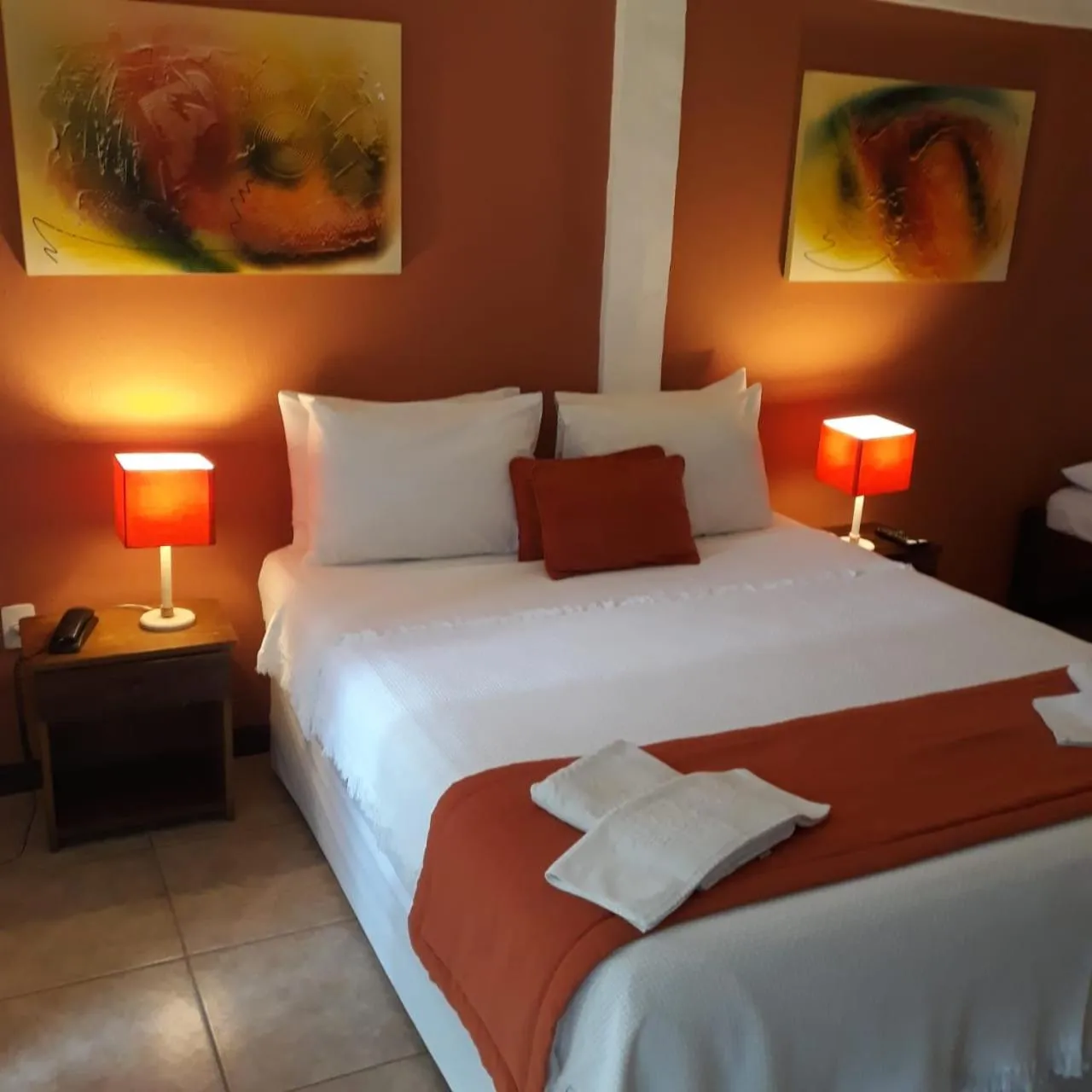 Bedroom, Bed in Pousada Vila do Sol