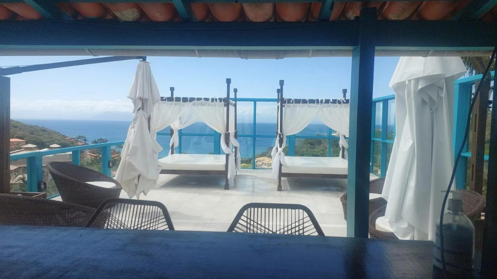 Bed in Pousada Vila do Sol