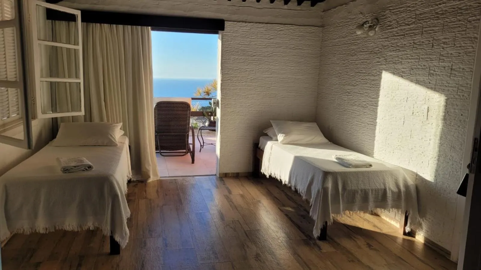 Bedroom, Bed in Pousada Vila do Sol