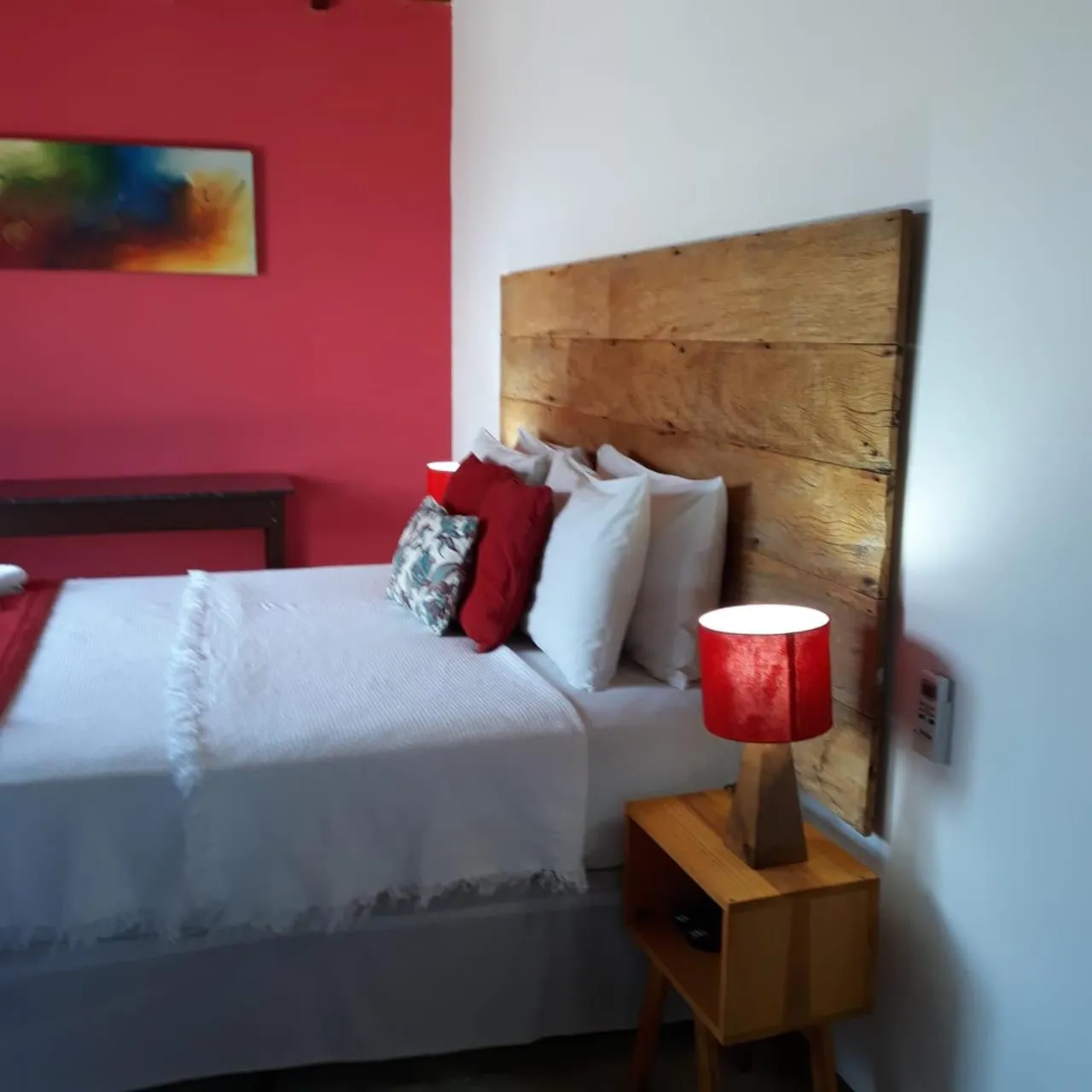 Bedroom, Bed in Pousada Vila do Sol