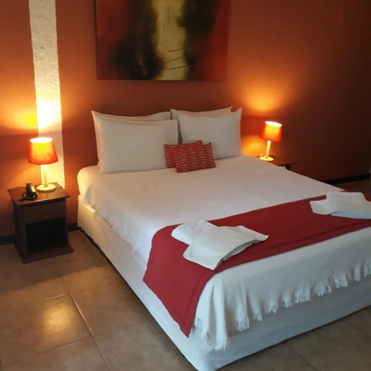 Bedroom, Bed in Pousada Vila do Sol