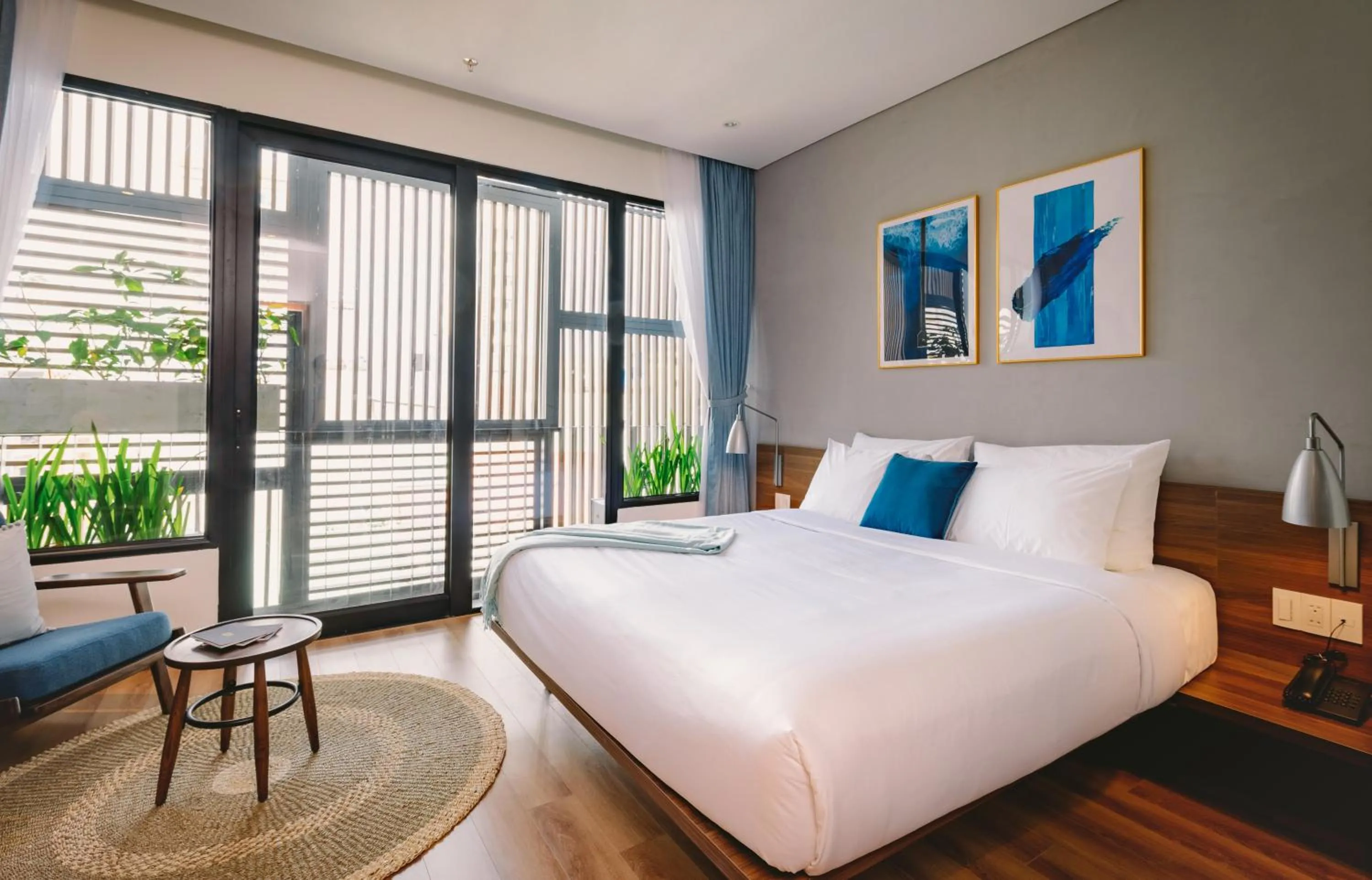 Bedroom, Bed in The Glomad Boutique Danang