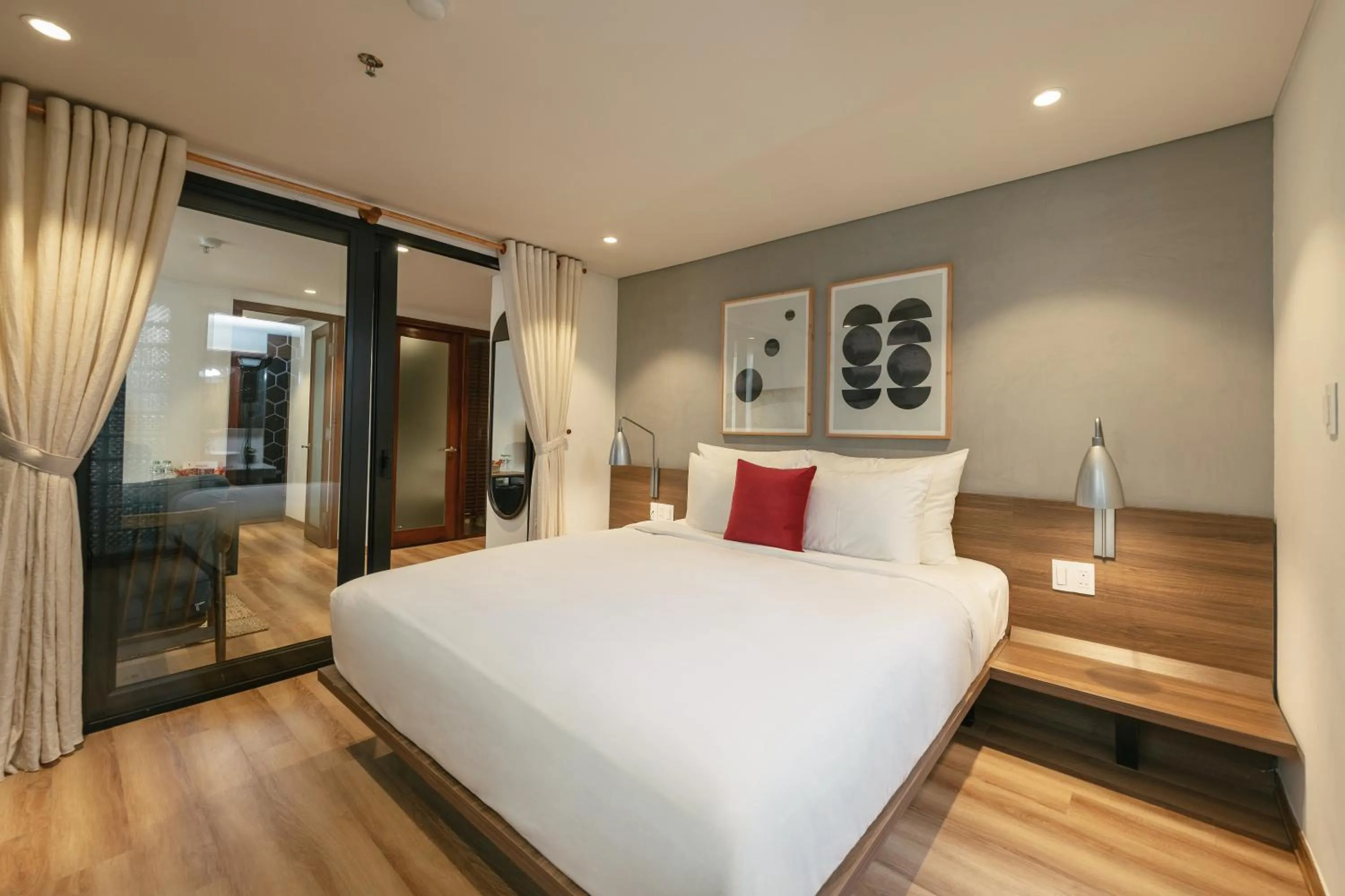Bedroom, Bed in The Glomad Boutique Danang