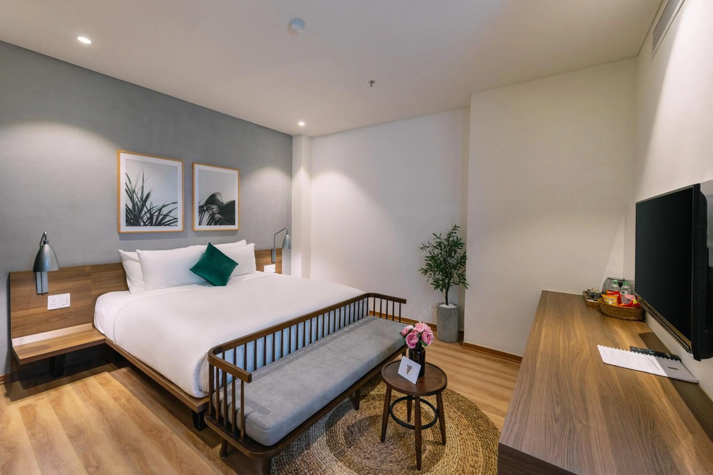 Bed in The Glomad Boutique Danang