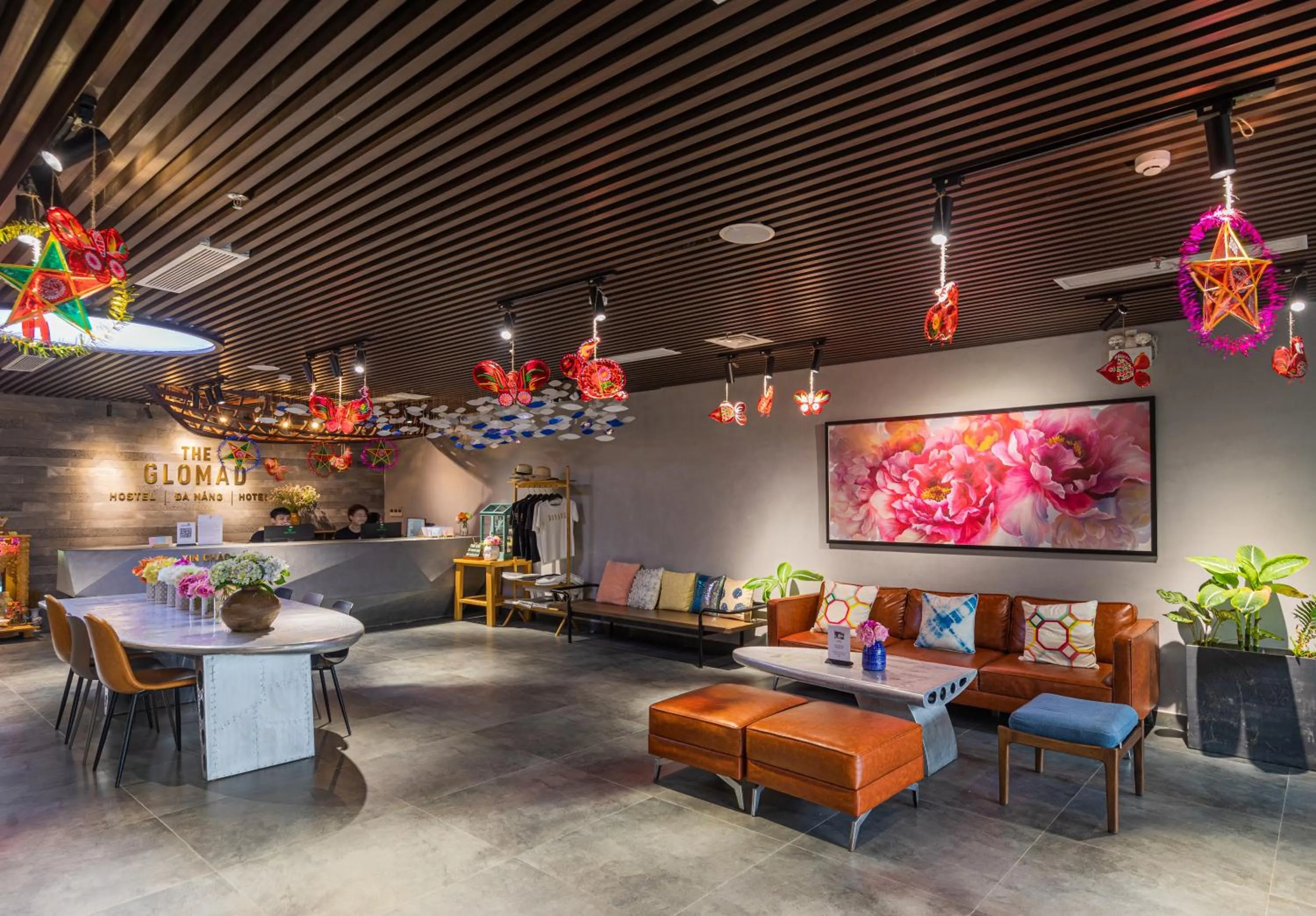Lobby or reception in The Glomad Boutique Danang