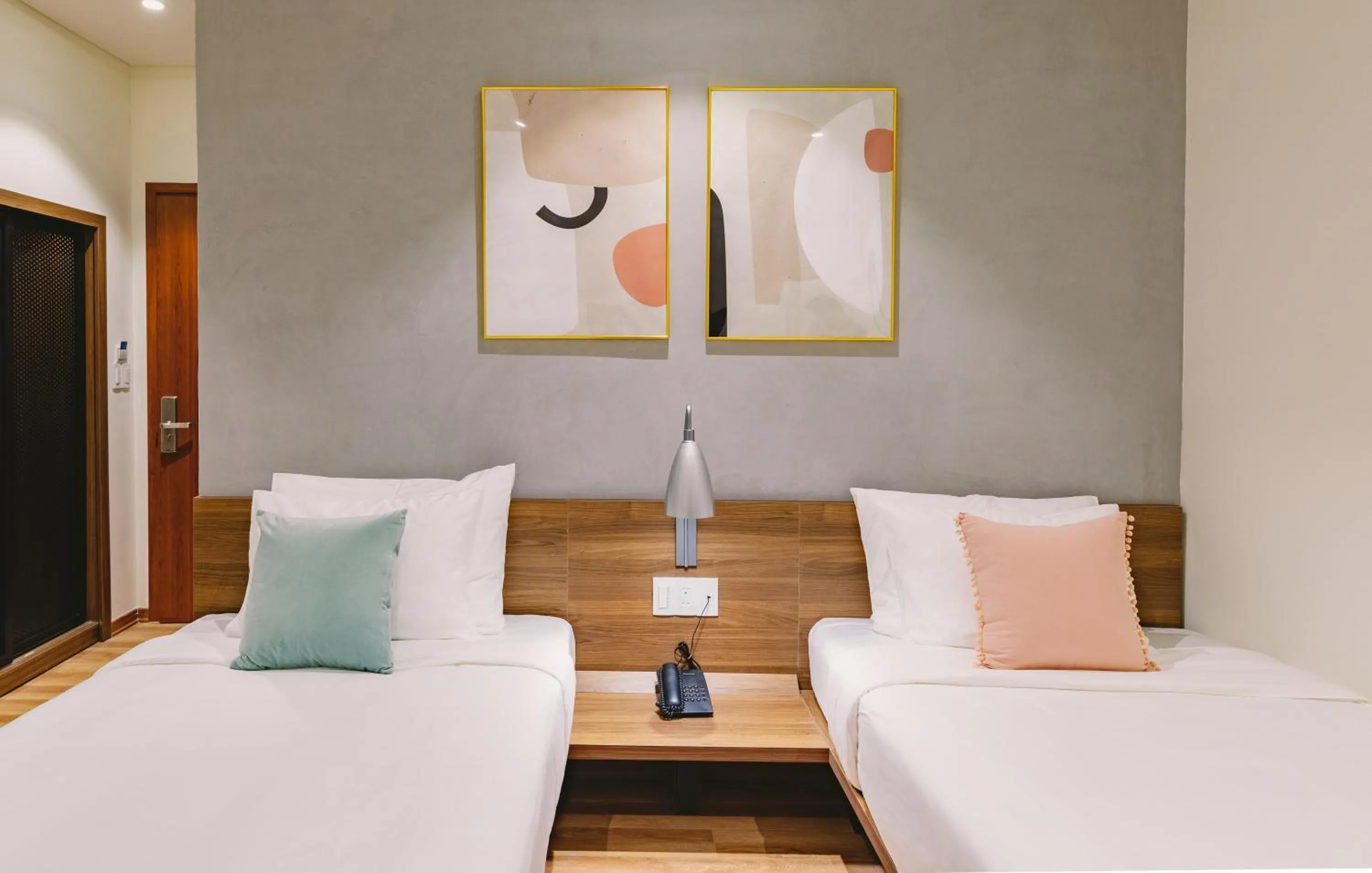 Bed in The Glomad Boutique Danang