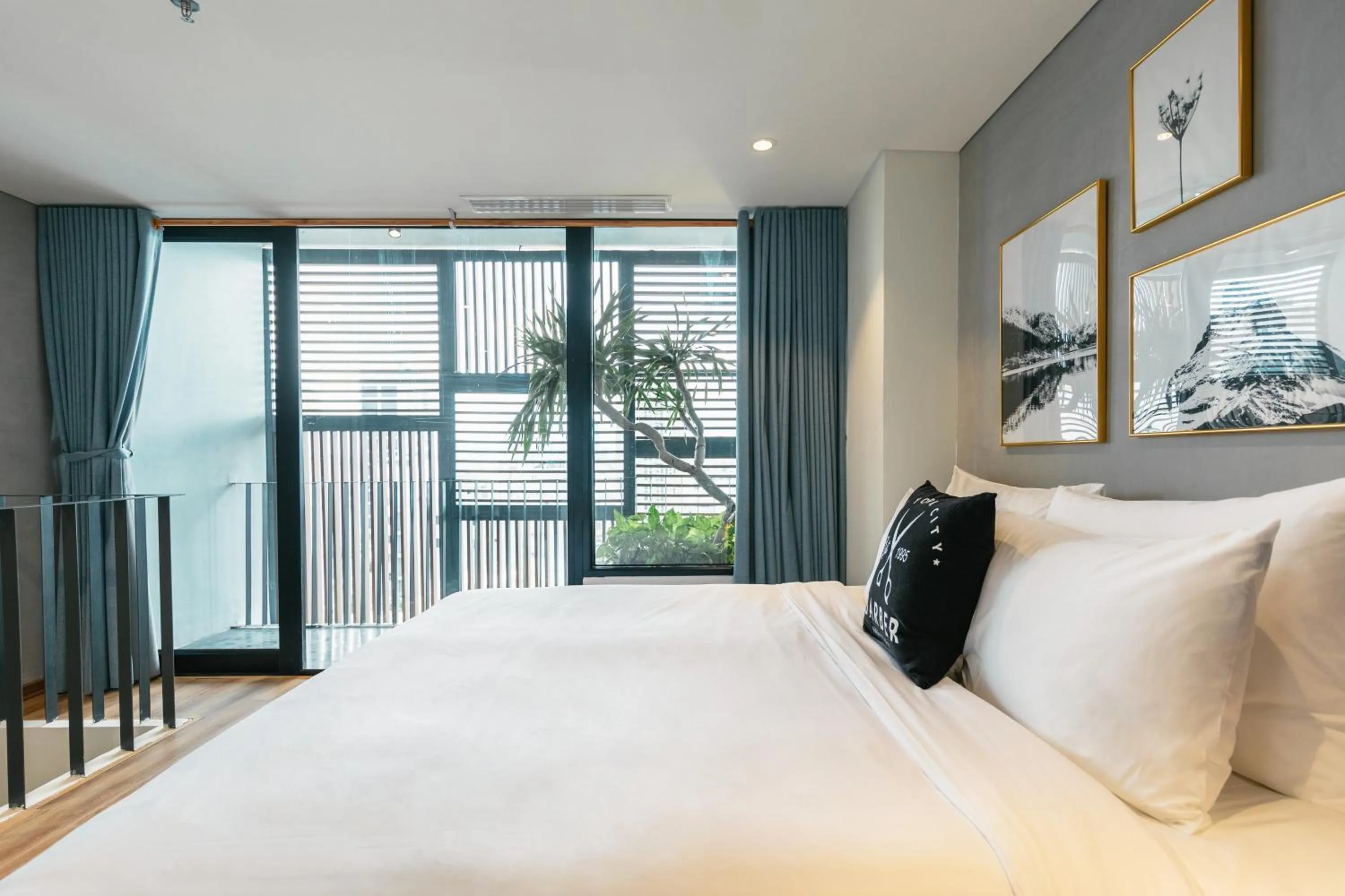 Bed in The Glomad Boutique Danang