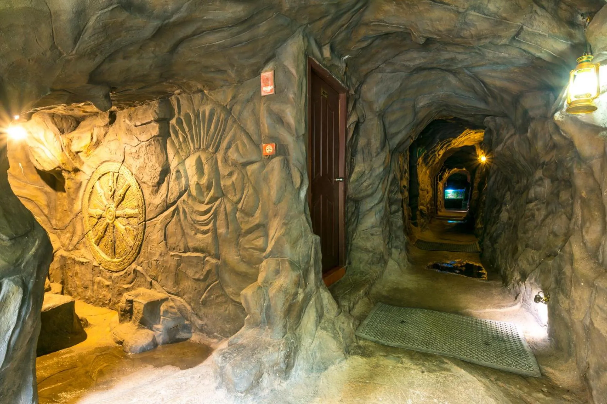 Decorative detail in Upavan Resort