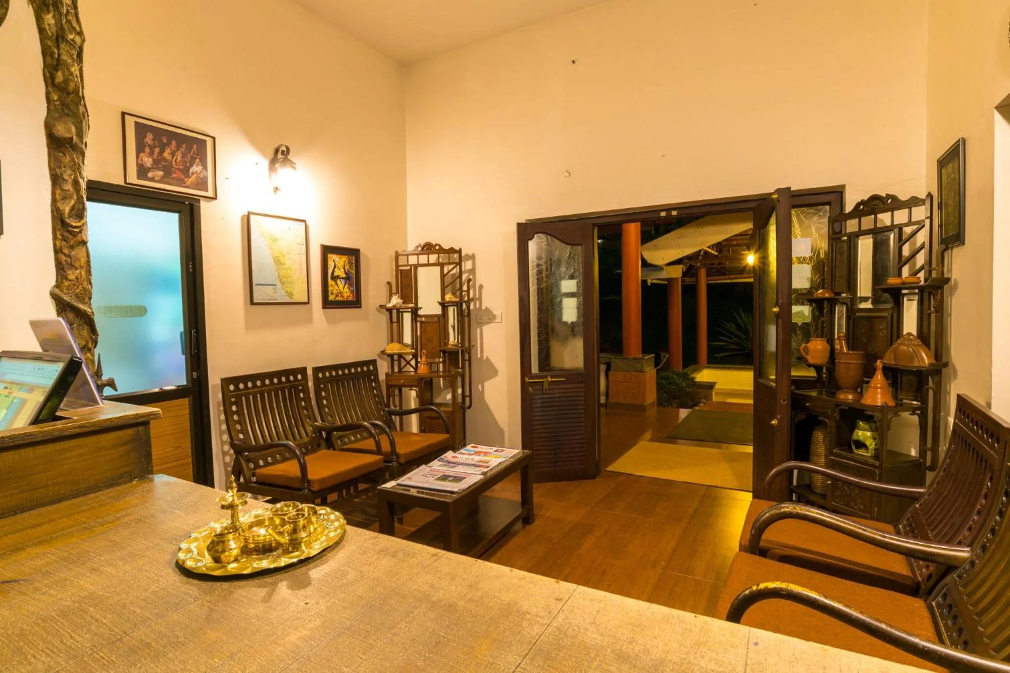 Lobby or reception in Upavan Resort