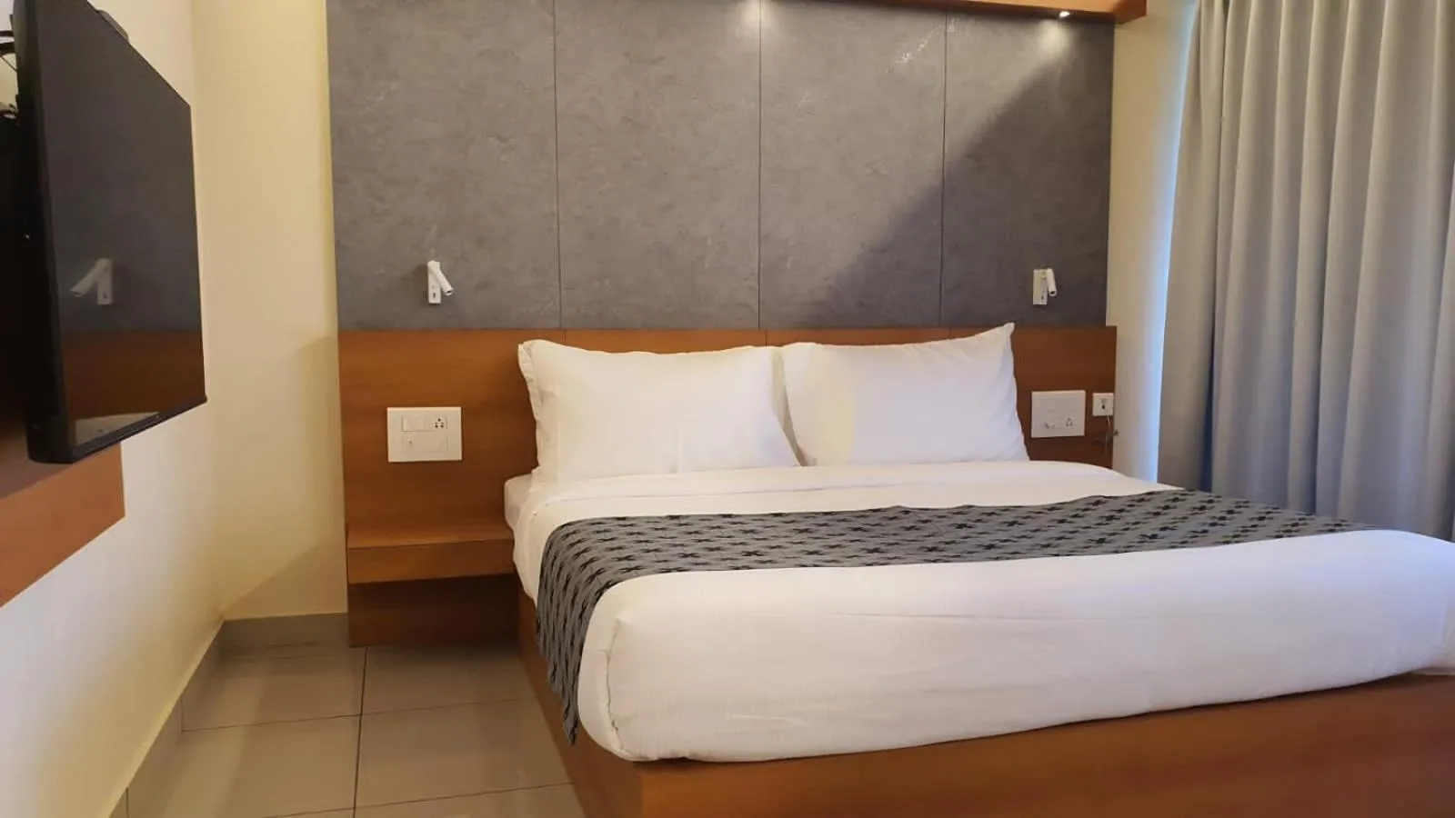Bed in Upavan Resort