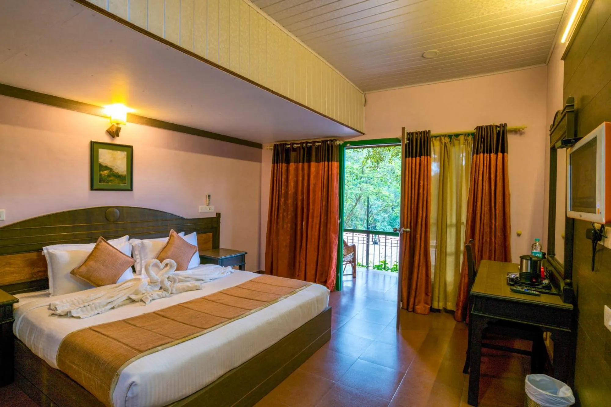 Bedroom, Bed in Upavan Resort