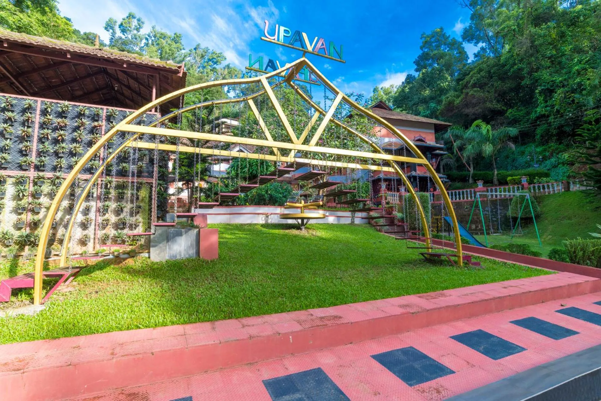 Children play ground in Upavan Resort