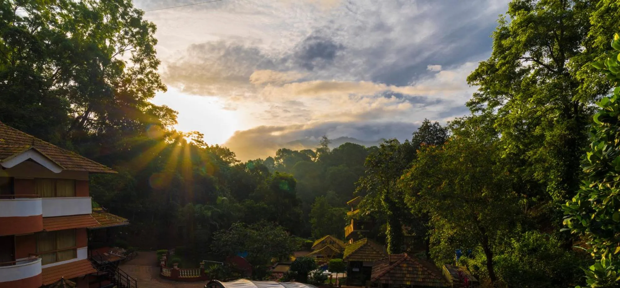 Mountain view in Upavan Resort