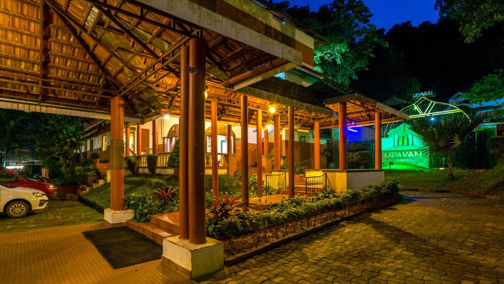 Parking in Upavan Resort