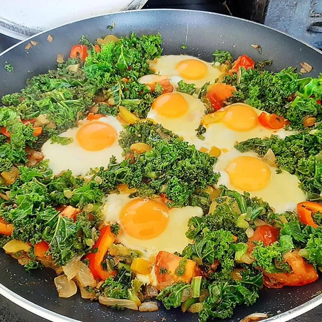 Food close-up in Finkle Green B & B