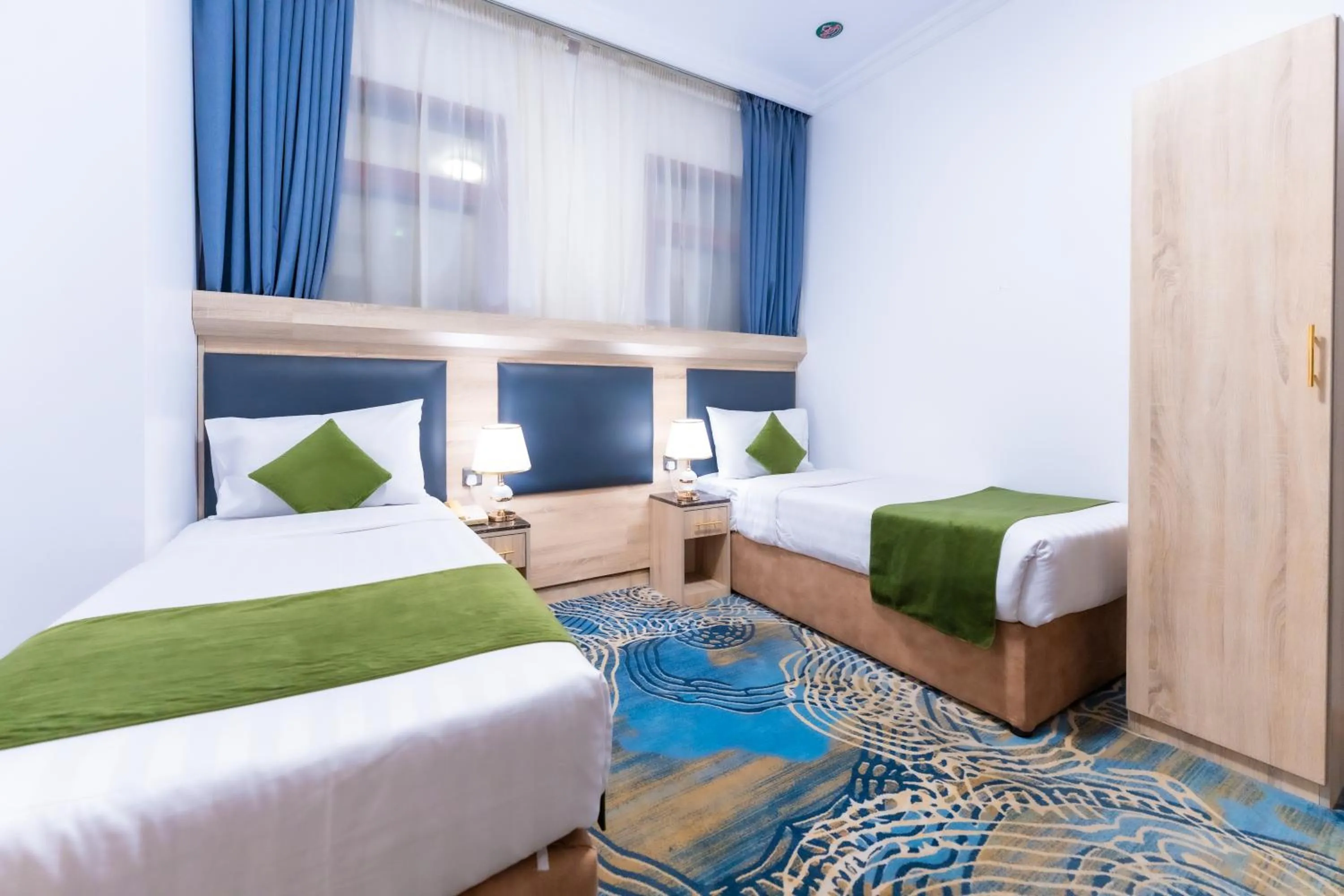 Bed in Hayah Al Waha Hotel