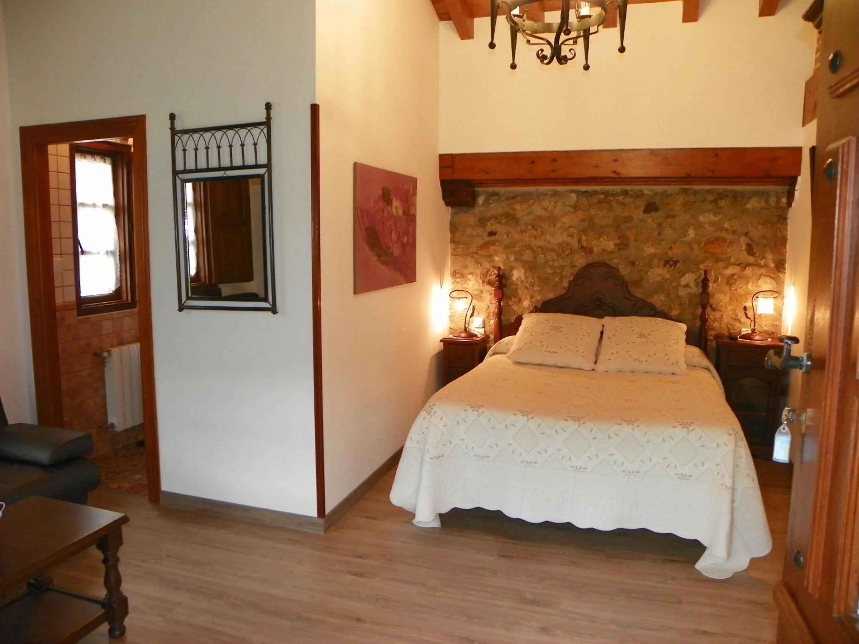 Bedroom, Bed in Posada Gema