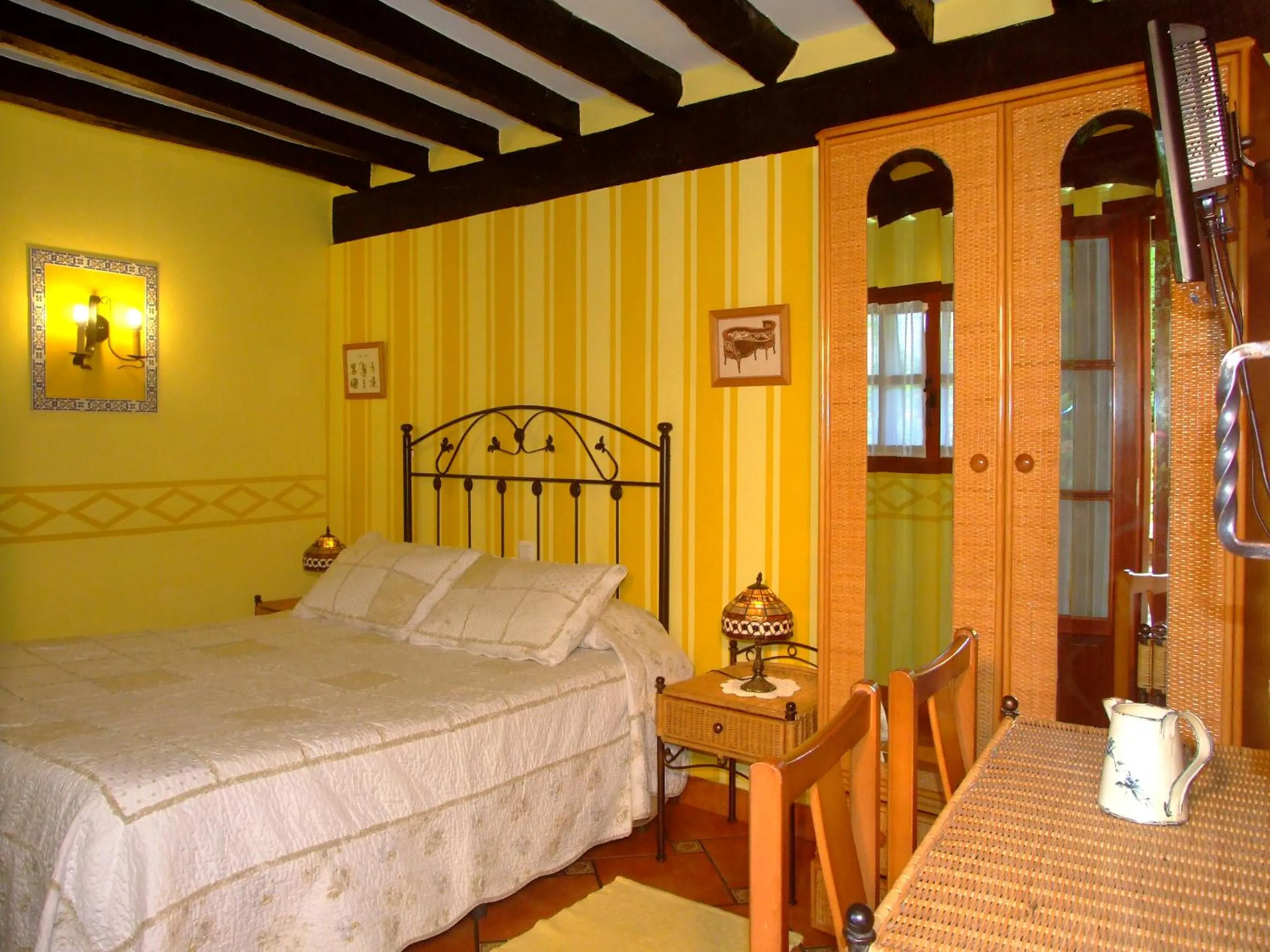 Bedroom, Bed in Posada Gema