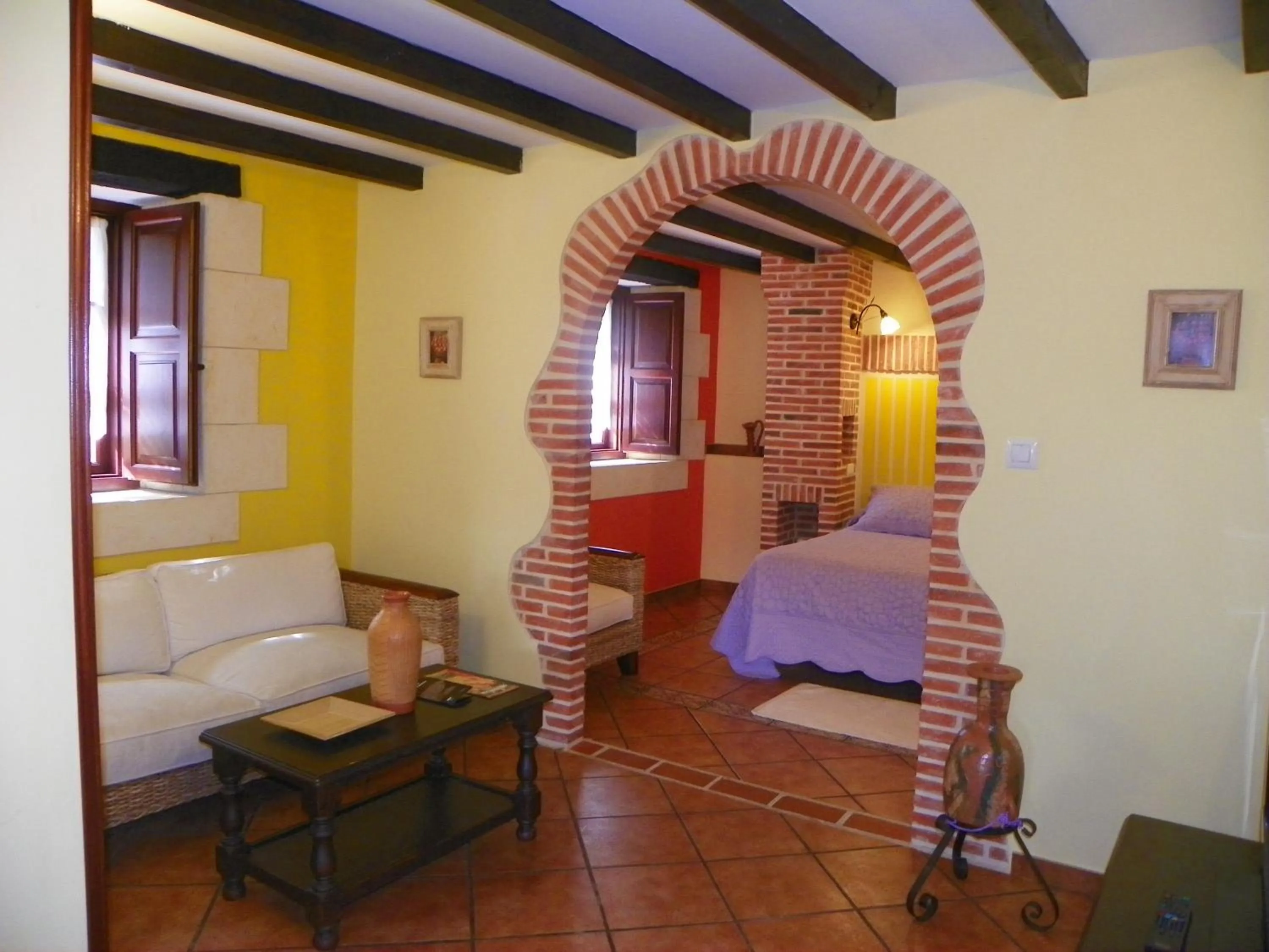Bedroom, Bed in Posada Gema
