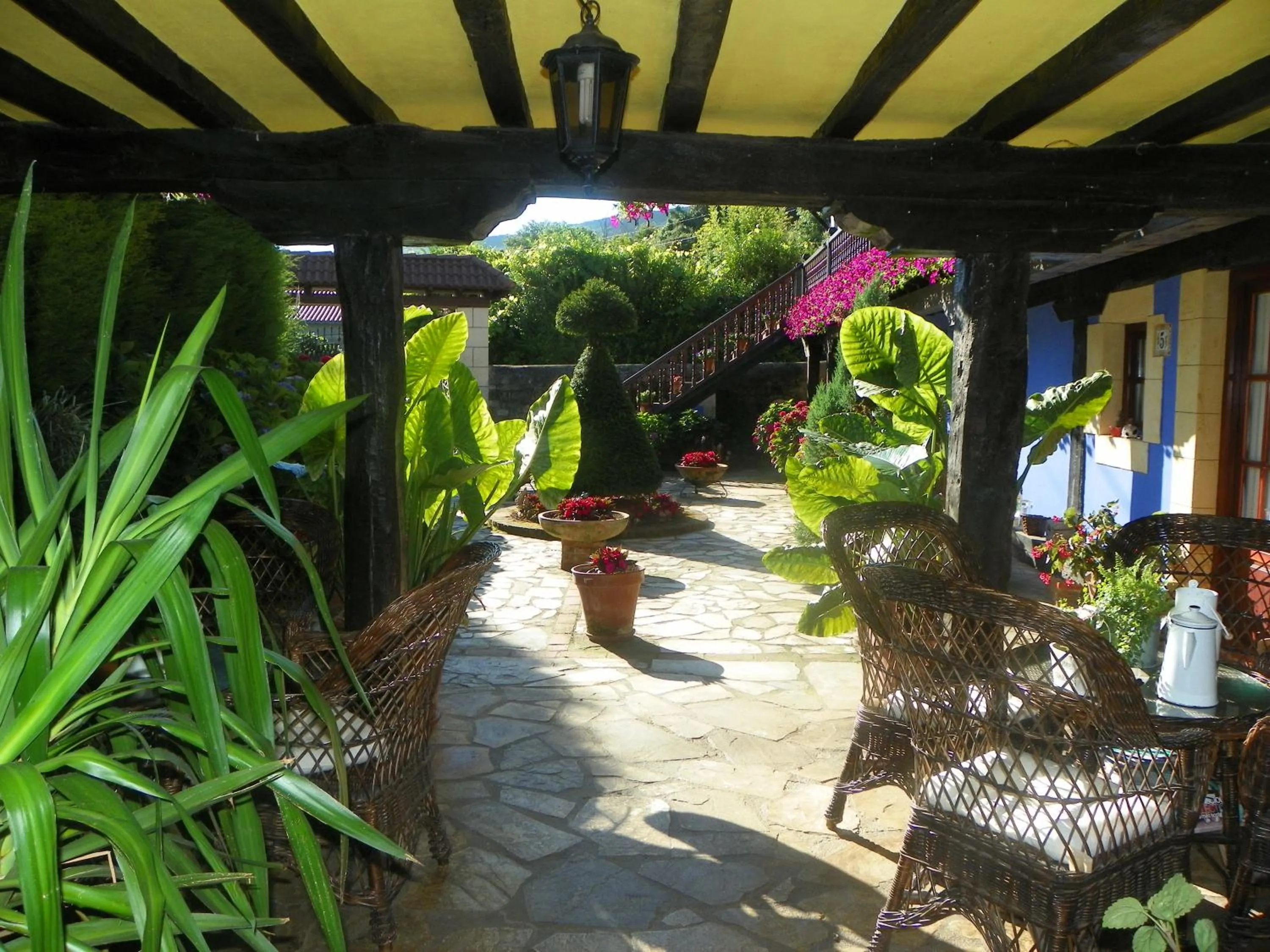 Patio in Posada Gema