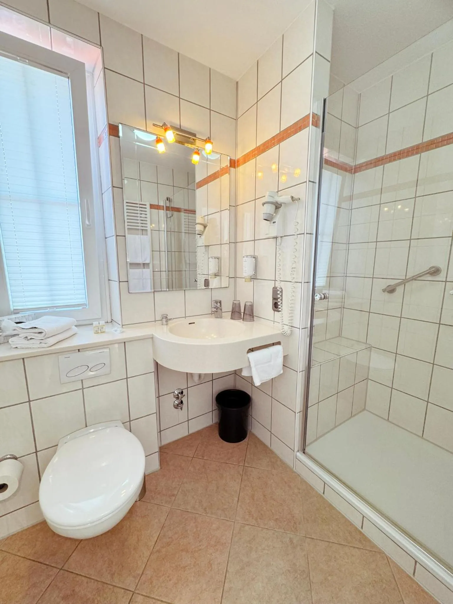 Bathroom in Hotel Restaurant Thum