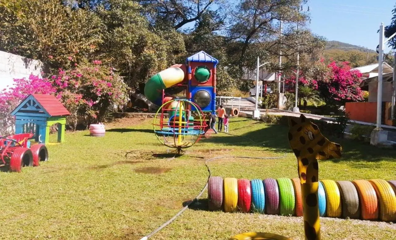 Children play ground in HOTEL RESTAURANTE TEQUILA