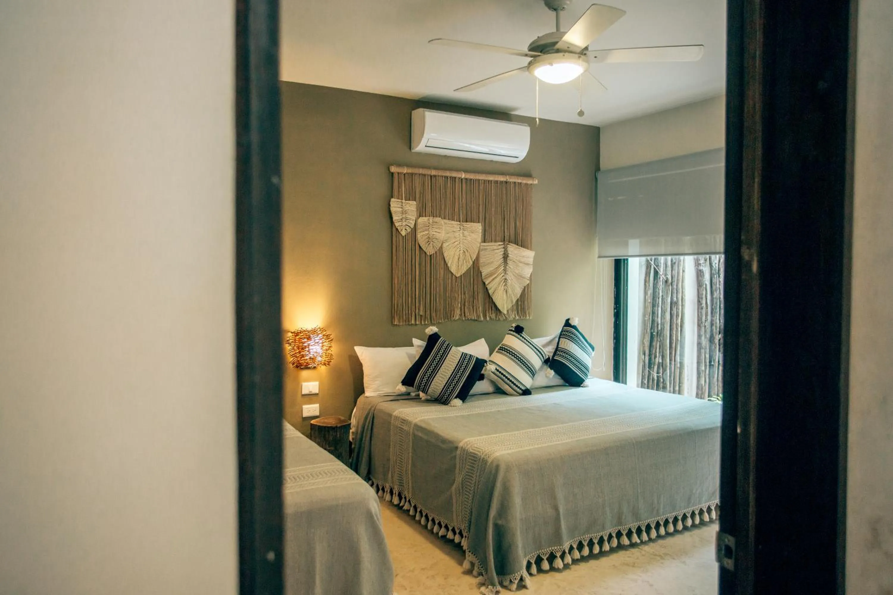 Bedroom, Bed in Orchid House Tulum Jungle