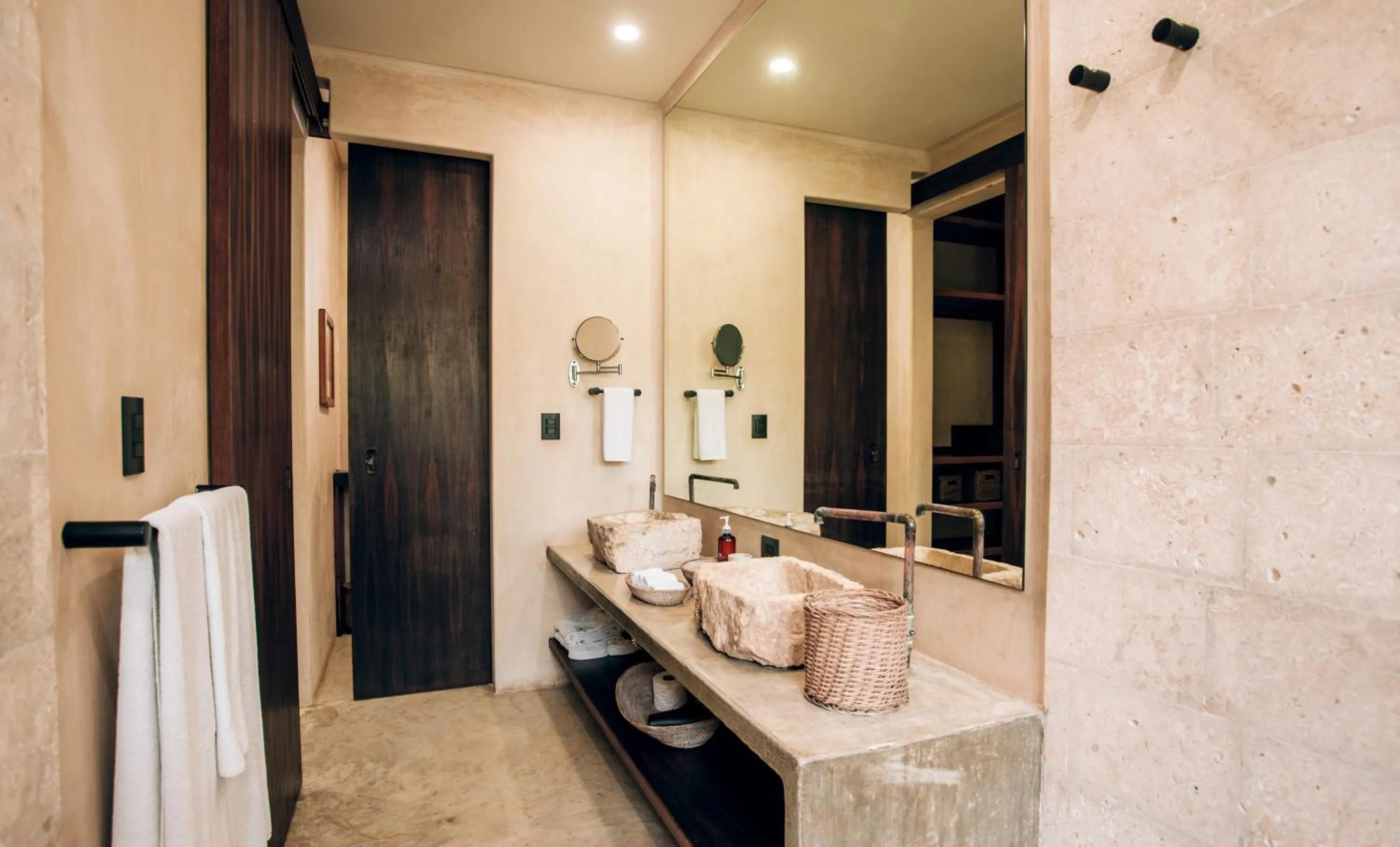 Bathroom in Orchid House Tulum Jungle