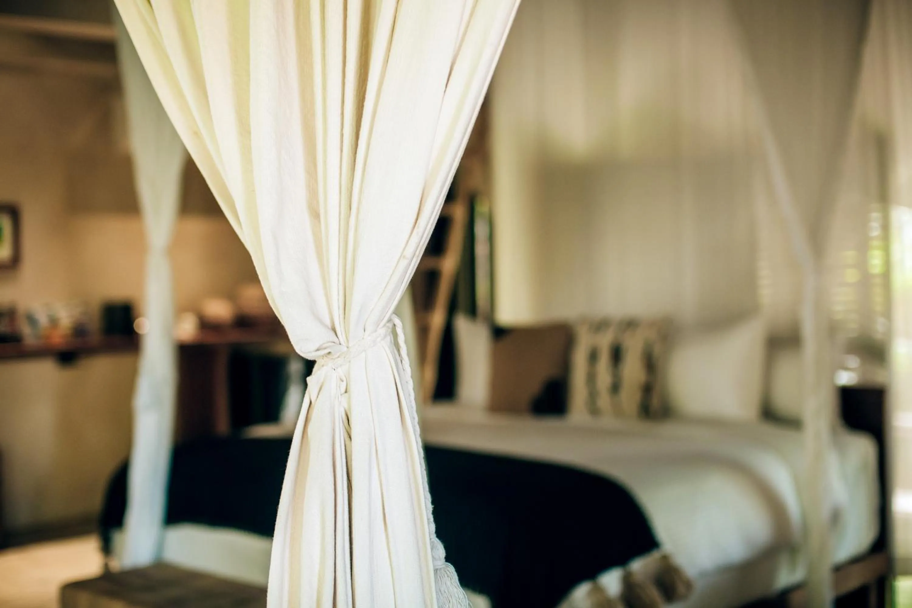 Bedroom, Bed in Orchid House Tulum Jungle